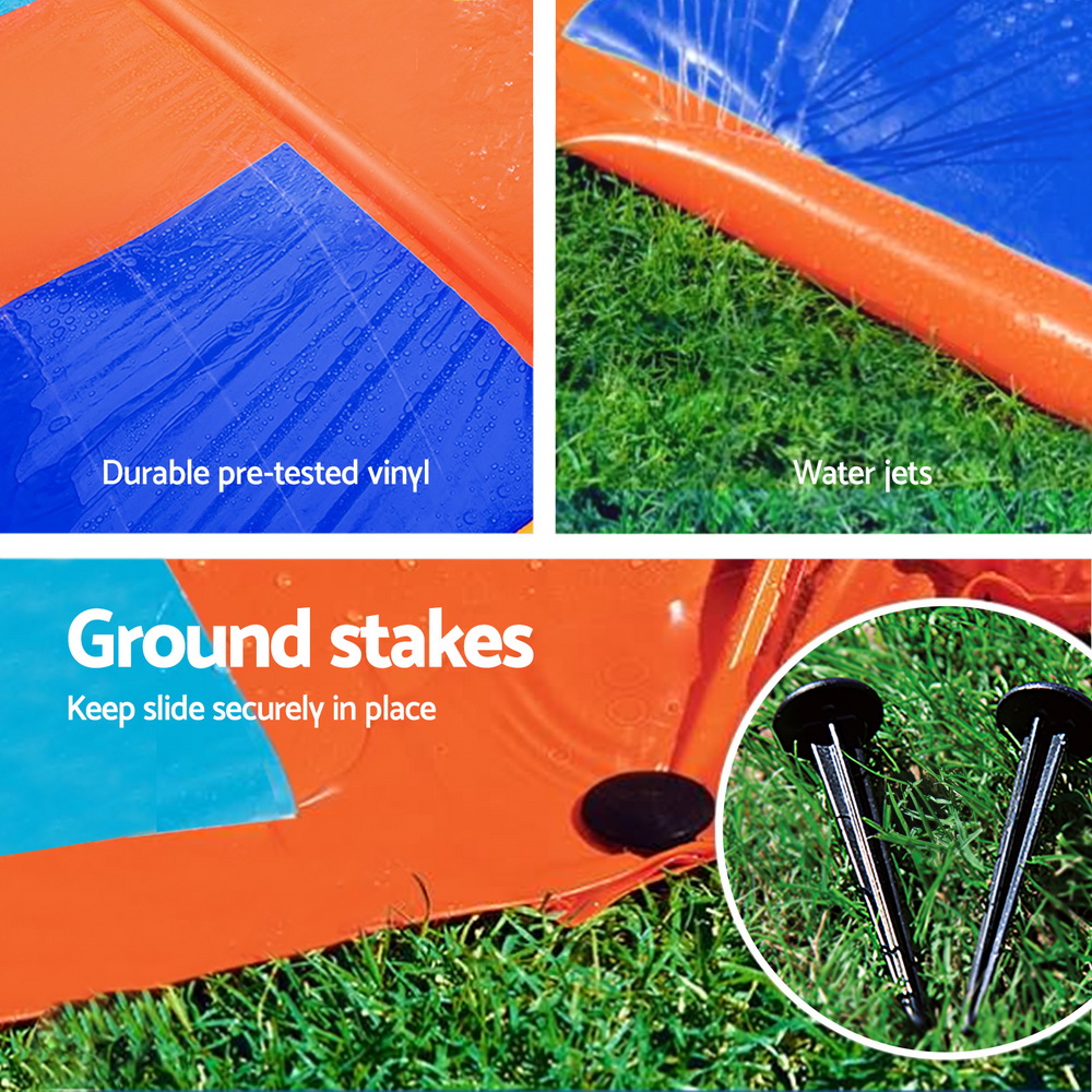 Bestway Water Slide Slip Kids 488cm Triple Slides - Image 6