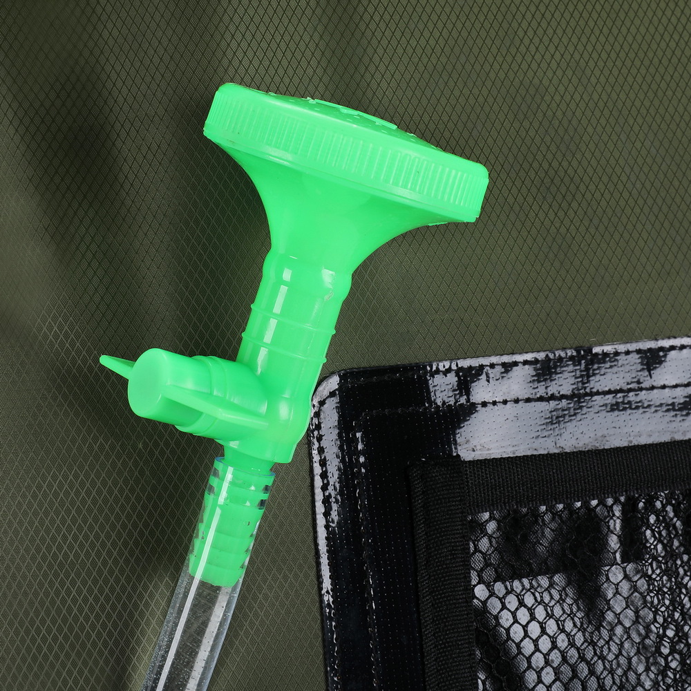 Weisshorn Camping Shower Bag 20L Set of 2 Portable Green Black - Image 3