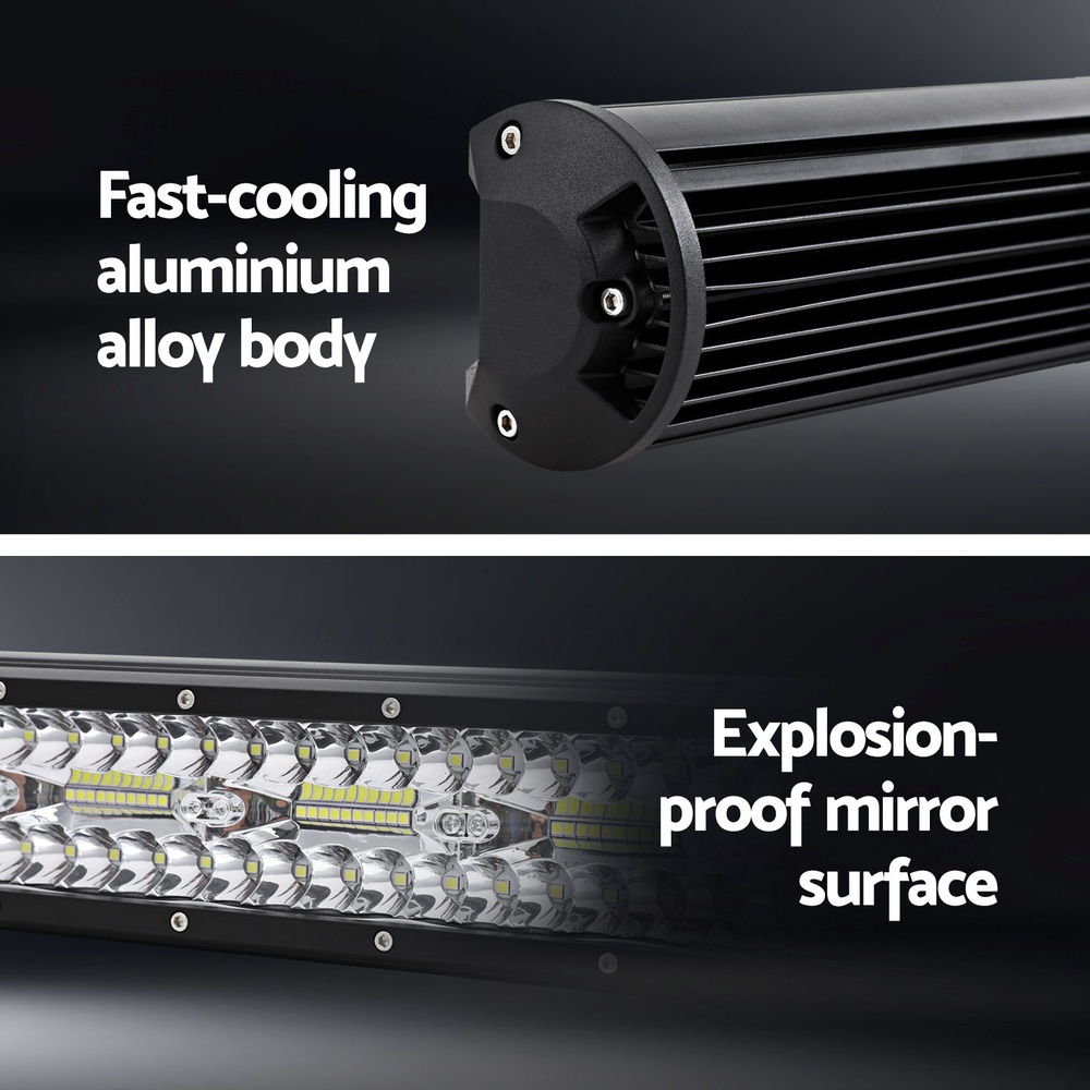 Giantz LED Driving Light 28 Inch Flood Spot Light Bar Driving Lamp Offroad Truck - Image 6