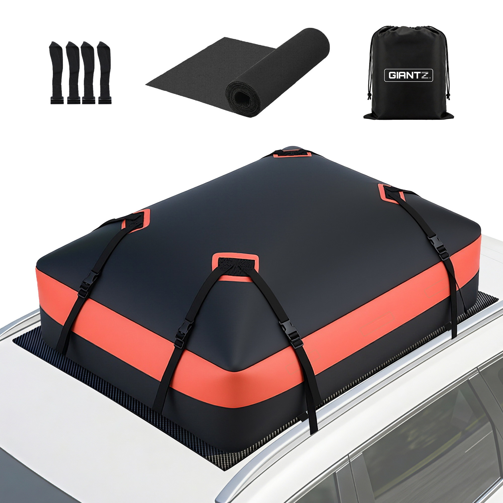 Giantz Rooftop Cargo Bag Waterproof Car Luggage Carrier 15 Cubic Ft Universal - Image 1