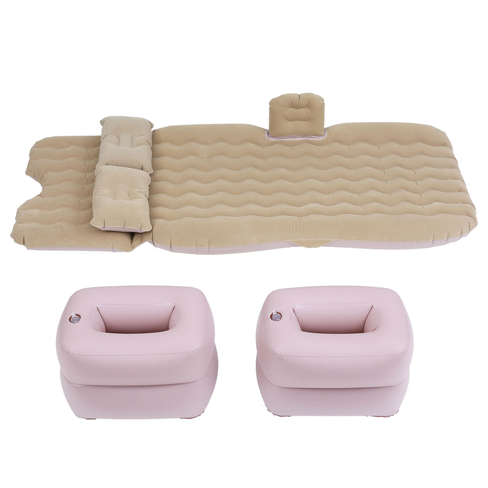 Weisshorn Car Mattress 176x80 Inflatable SUV Back Seat Camping Bed Beige - Image 3