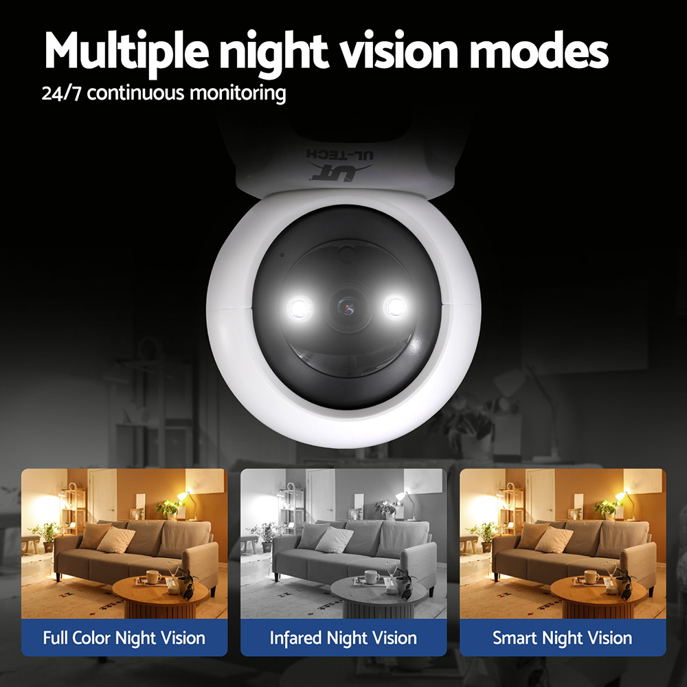 UL-tech 3MP IP Camera Baby Security CCTV - Image 6