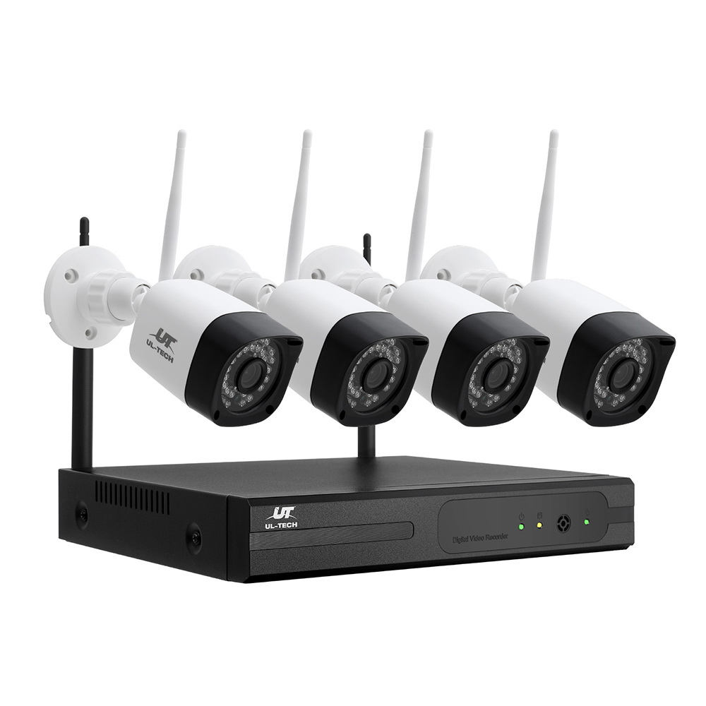 UL-tech 3MP Wireless CCTV 8CH 4 Square Camera - Image 1
