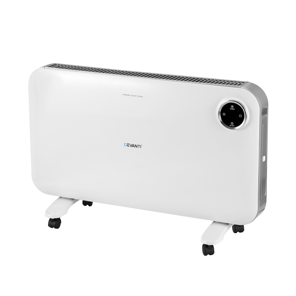 Devanti Electric Convection Heater Panel White 2000W - Image 3