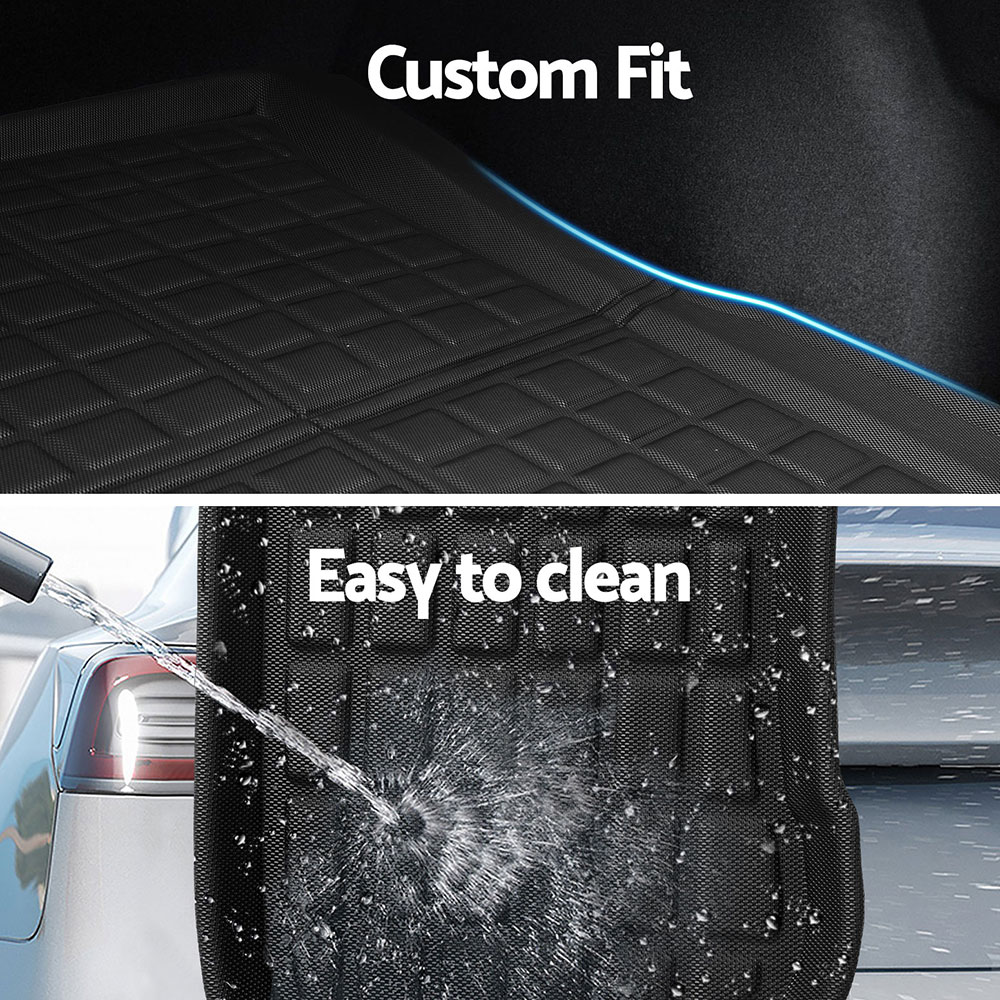 NEW Tesla Model 3 Highland 2024 Boot Liner Rear Frunk Cargo Trunk Mats Weisshorn - Image 6