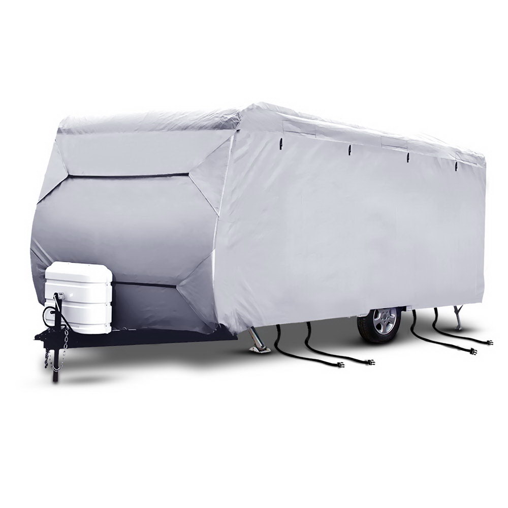 Weisshorn 20-22ft Caravan Cover Campervan 4 Layer UV Water Resistant - Image 1