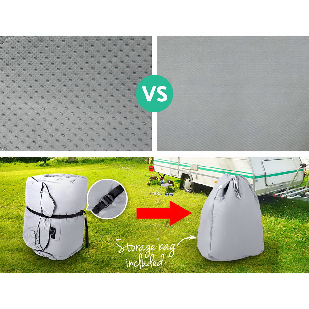 Weisshorn 20-22ft Caravan Cover Campervan 4 Layer UV Water Resistant - Image 4