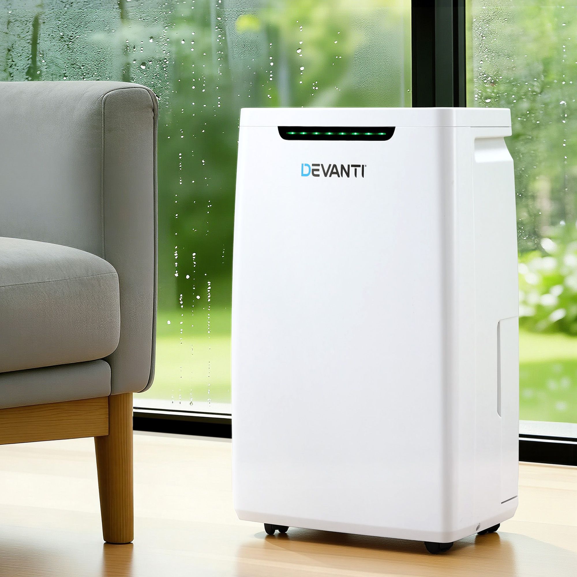 Devanti 16L Dehumidifier Portable Air Dryer Moisture Absorber 5.5L Water Tank Home - Image 1