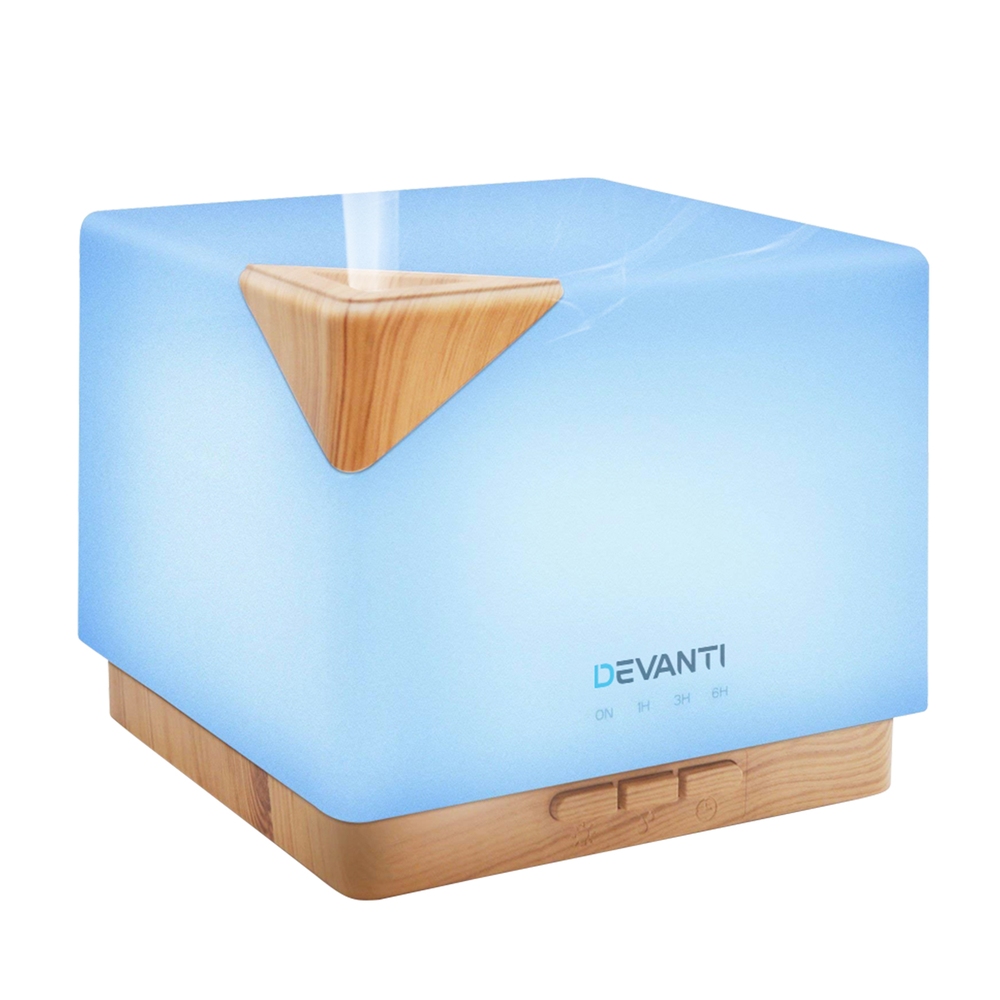 Devanti Aroma Diffuser Aromatherapy Humidifier 600ml - Image 1