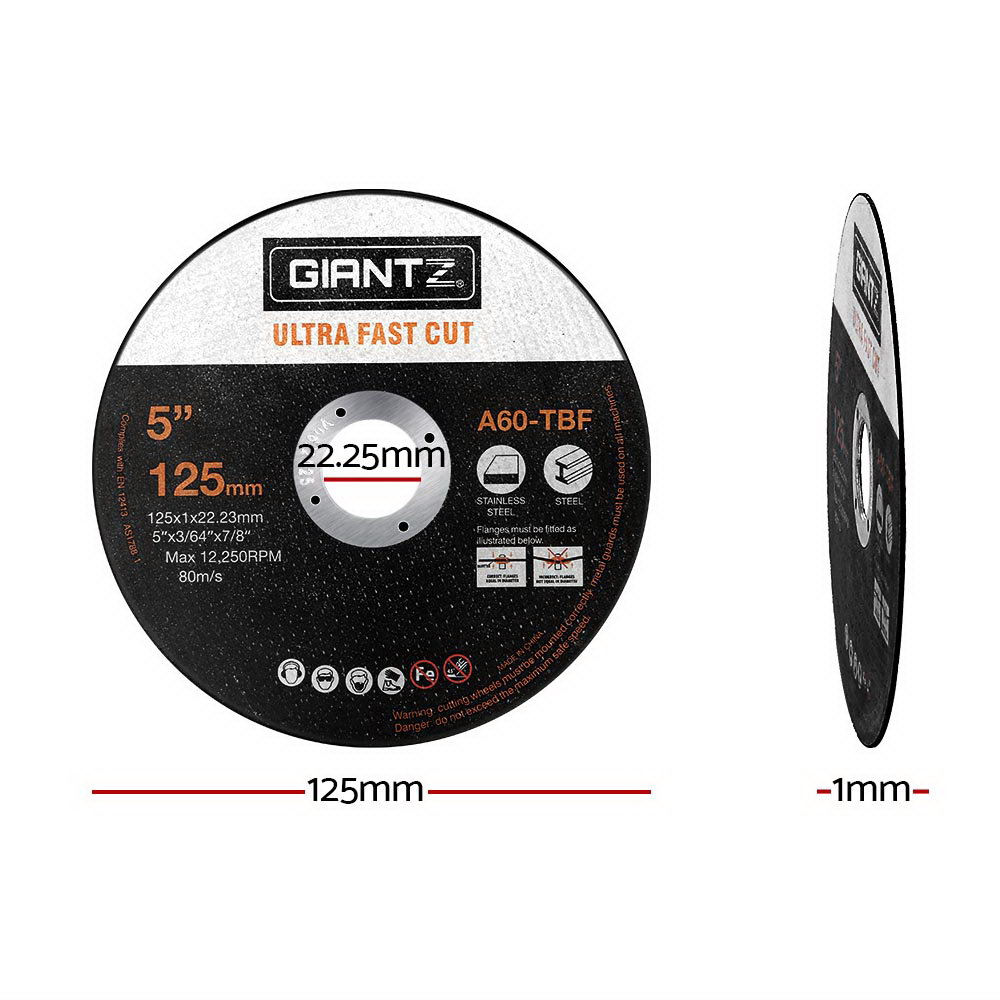 Giantz 50-Piece Cutting Discs 5