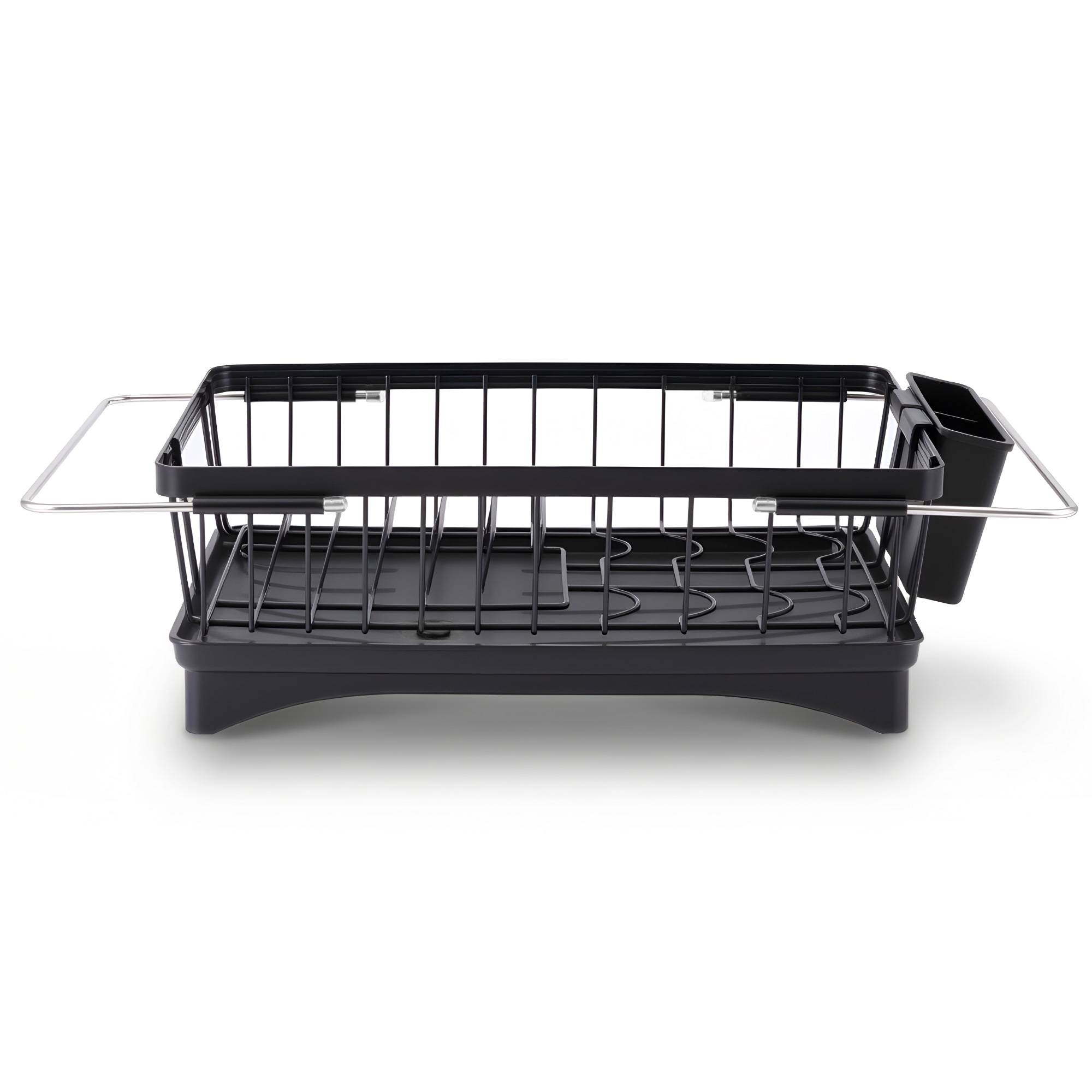 Cefito Dish Drying Rack for Kitchen Storage Organisation Kitchen Sink Organiser Dish Drainer - Image 3