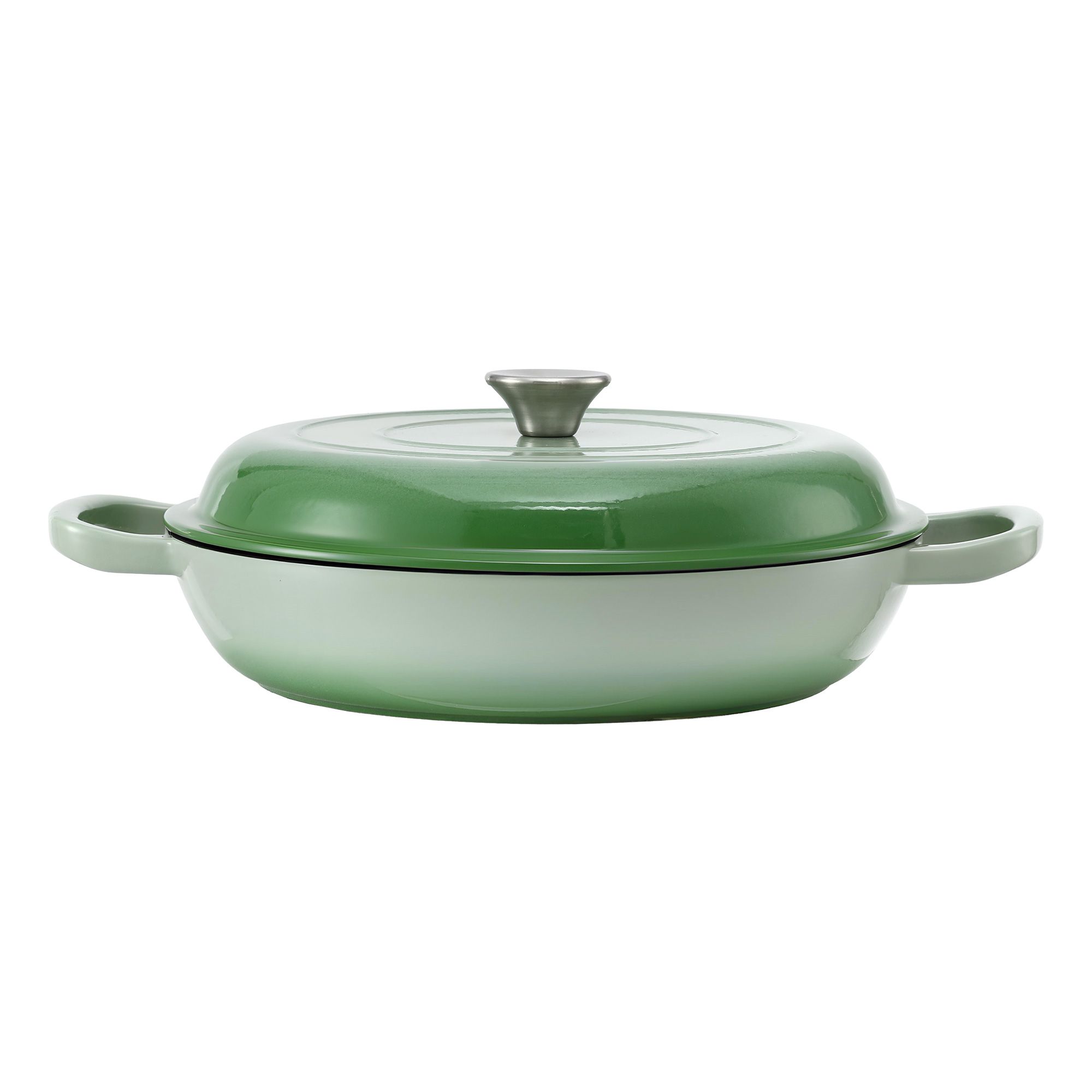 5-Star Chef 3.3L Enameled Cast Iron Dutch Oven Pot with Lid for Sourdough Bread Baking - Image 3