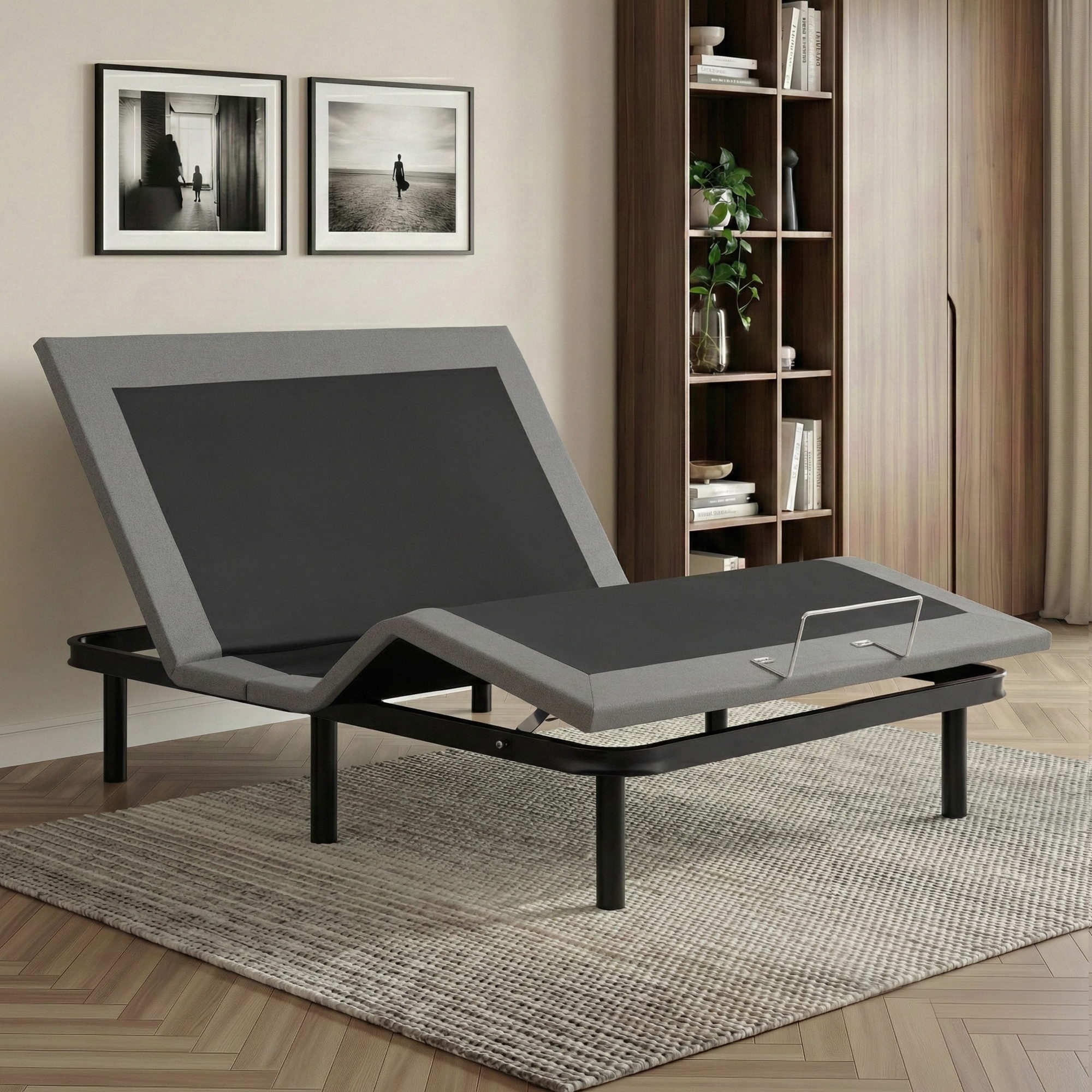 Artiss Adjustable Bed Frame Double Size Electric Bed Base Wireless Remote Control Zero Gravity Power Bed Foundation - Image 1