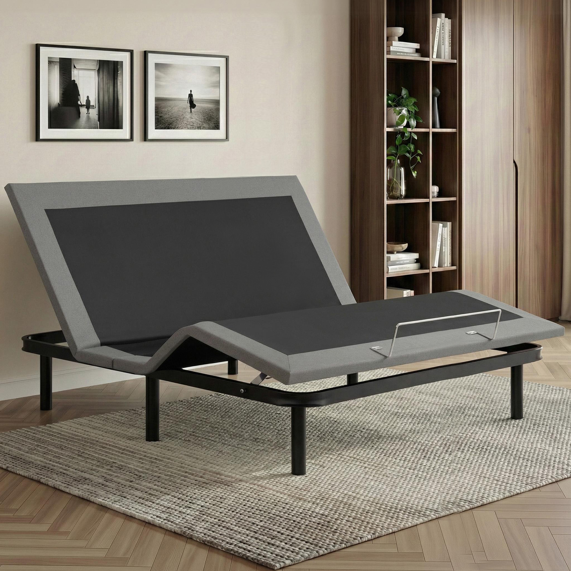 Artiss Adjustable Bed Frame King Size Electric Bed Base Wireless Remote Control Zero Gravity Power Bed Foundation - Image 1