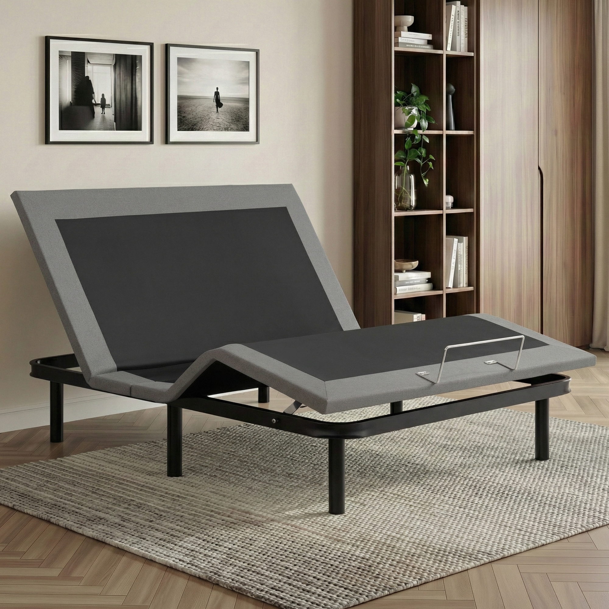 Artiss Adjustable Bed Frame Queen Size Electric Bed Base Wireless Remote Control Zero Gravity Power Bed Foundation - Image 1