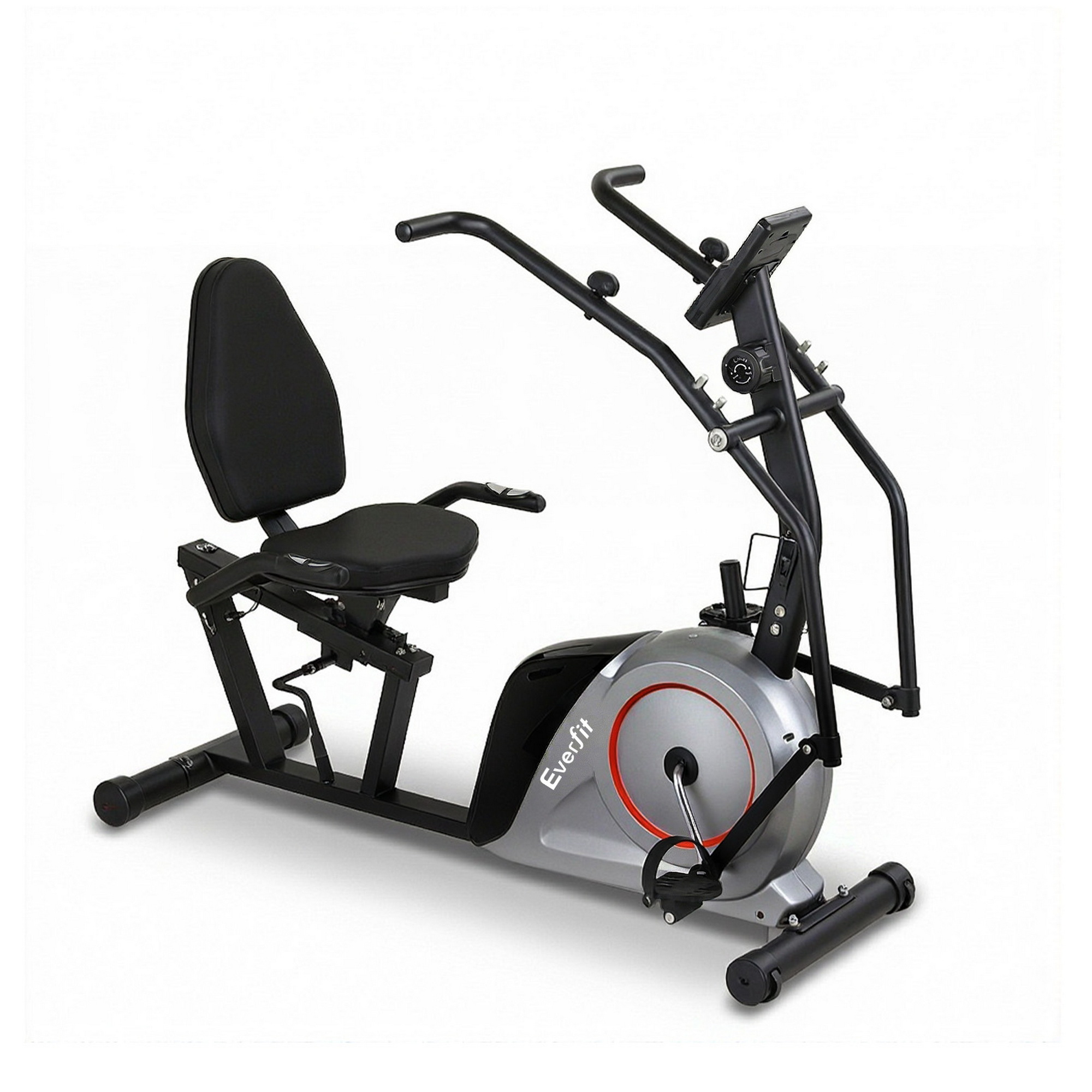 Everfit Exercise Bike Recumbent Cycling Magnetic Bluetooth App Connect Home Gym - Image 1