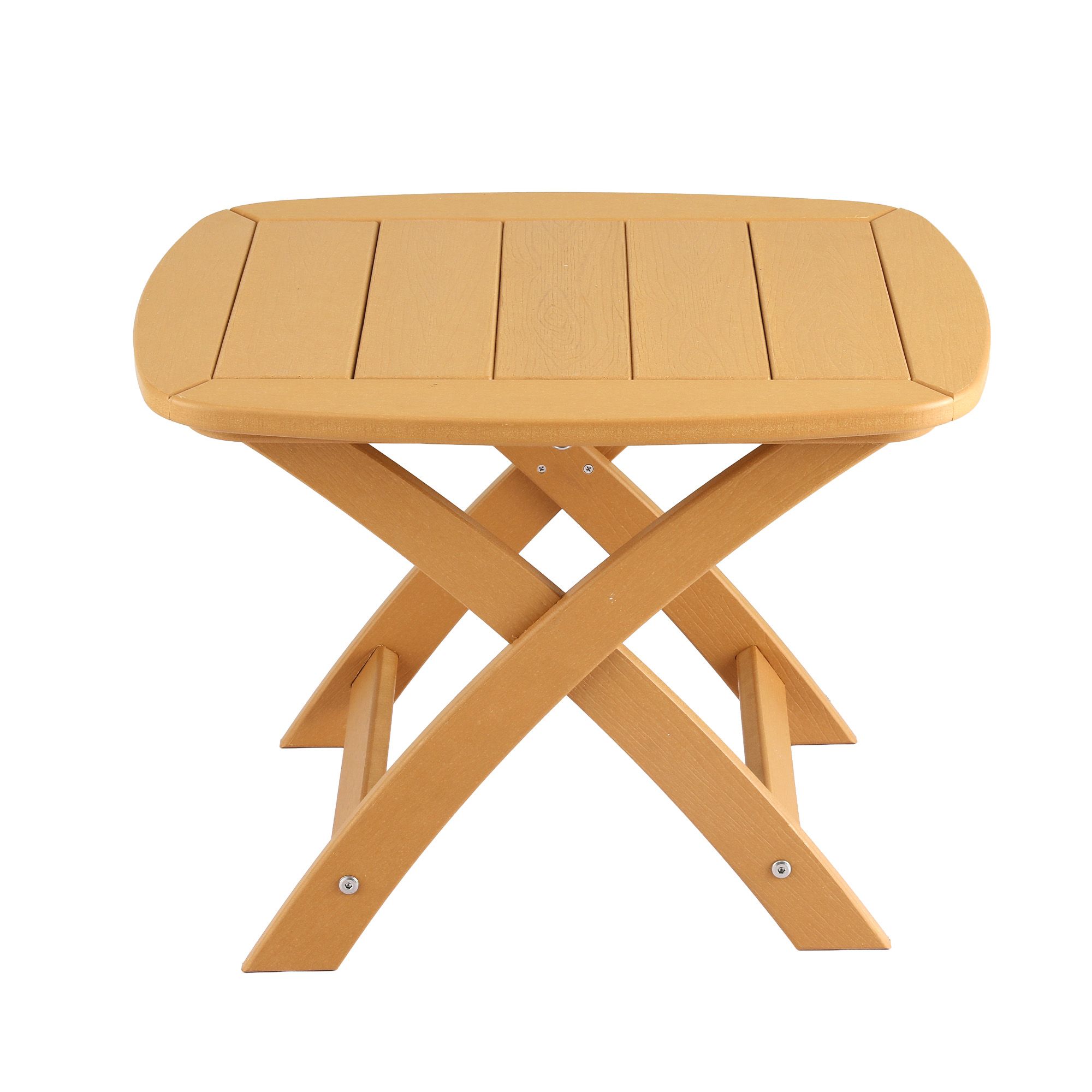 Gardeon Outdoor Coffee Side Table HDPE Desk Indoor Patio Furniture Garden Natural - Image 3