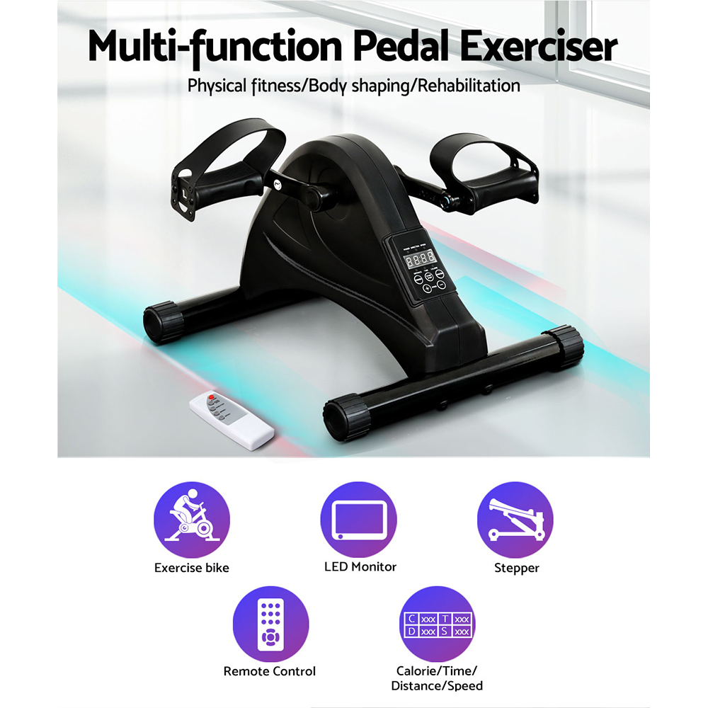 Everfit Pedal Exerciser Mini Exercise Bike Cross Trainer Under Desk Bike - Image 4