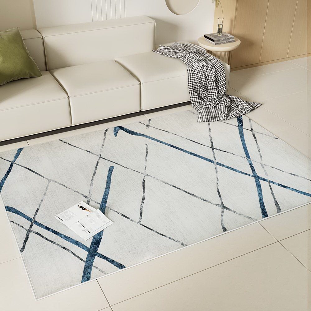 Artiss Rug 160x230cm Area Rug Washable Mat Large Carpet Soft Short Pile Jaca - Image 1