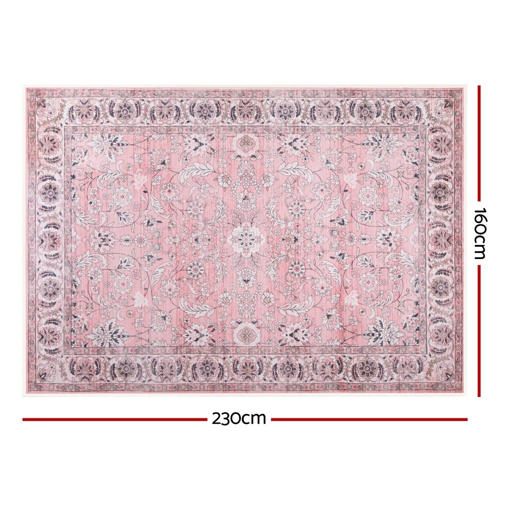 Artiss Floor Rug 160X230cm Large Washable Area Rug Vintage Living Room Carpet - Image 3