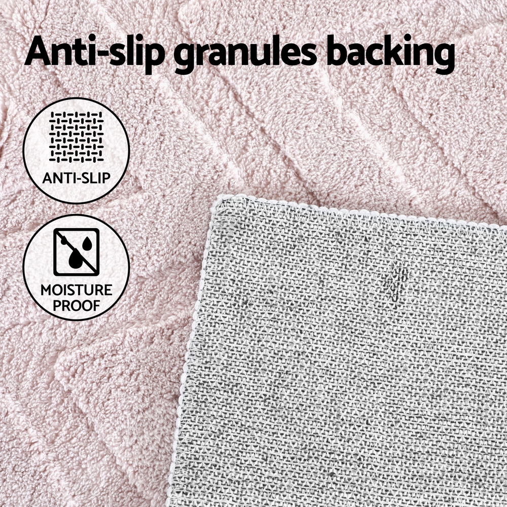 Artiss Rug 160x230cm Area Rug Washable Mat Large Carpet Microfiber Ripple - Image 5