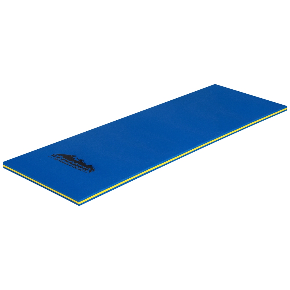Weisshorn Floating Water Mat 55x180cm Foam Pad Swimming Pool Platform Blue - Image 1