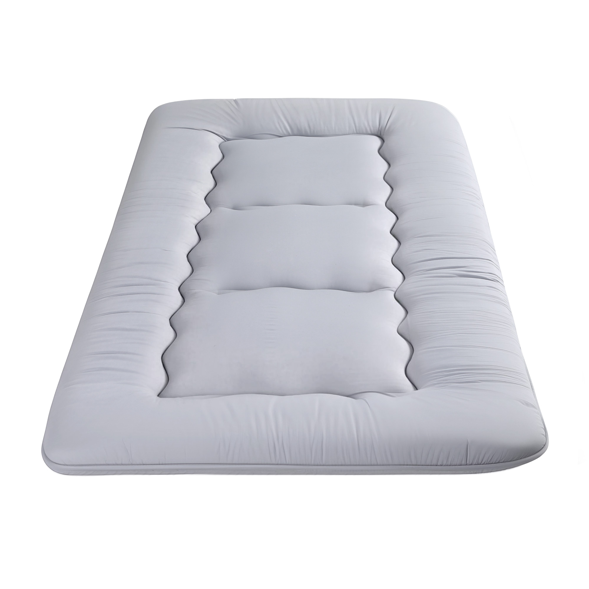 Giselle Bedding 10cm Japanese Floor Mattress Foldable Futon Mattress Washable Cover Straps - Image 4