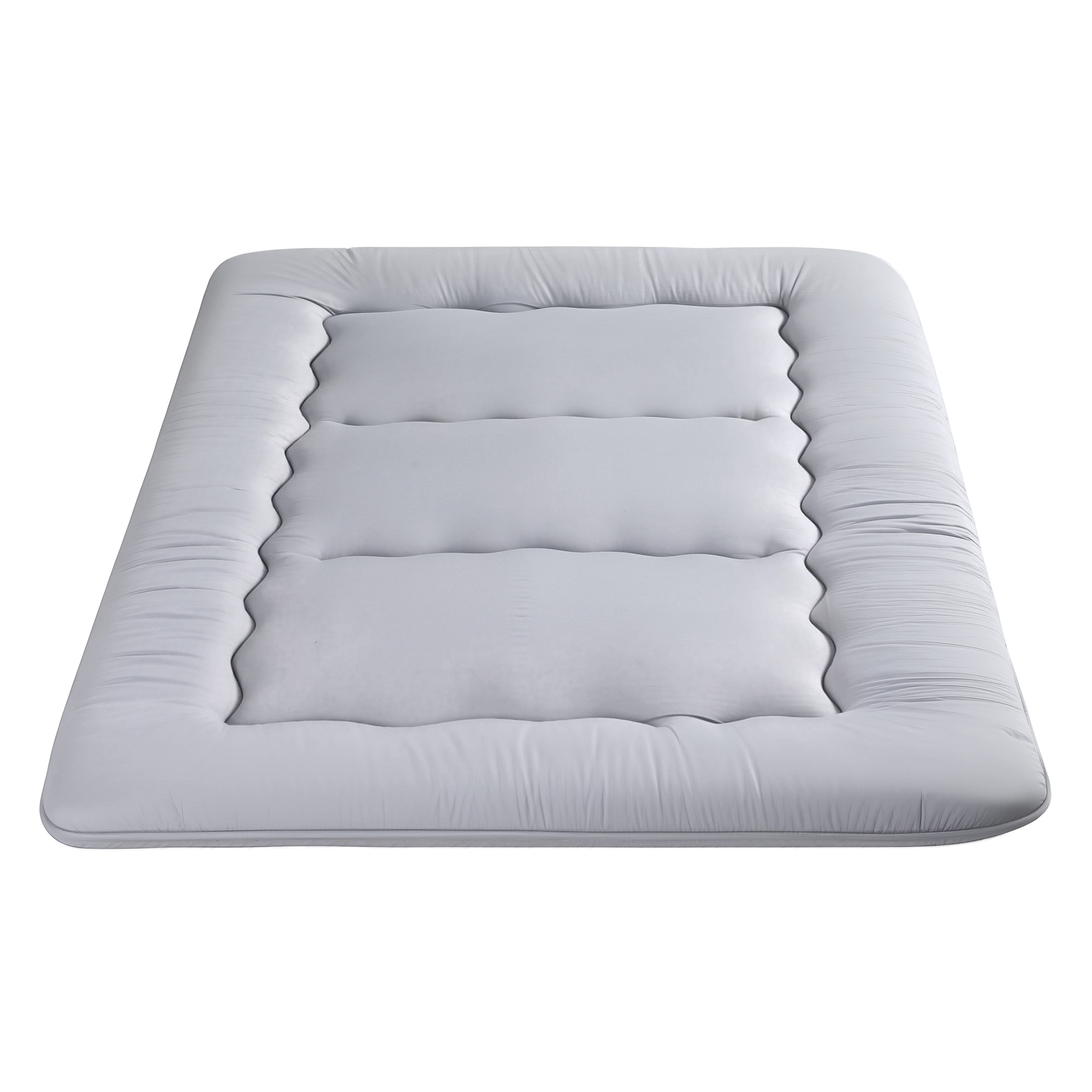 Giselle Bedding 10cm Japanese Floor Mattress Foldable Futon Mattress Washable Cover Straps - Image 4