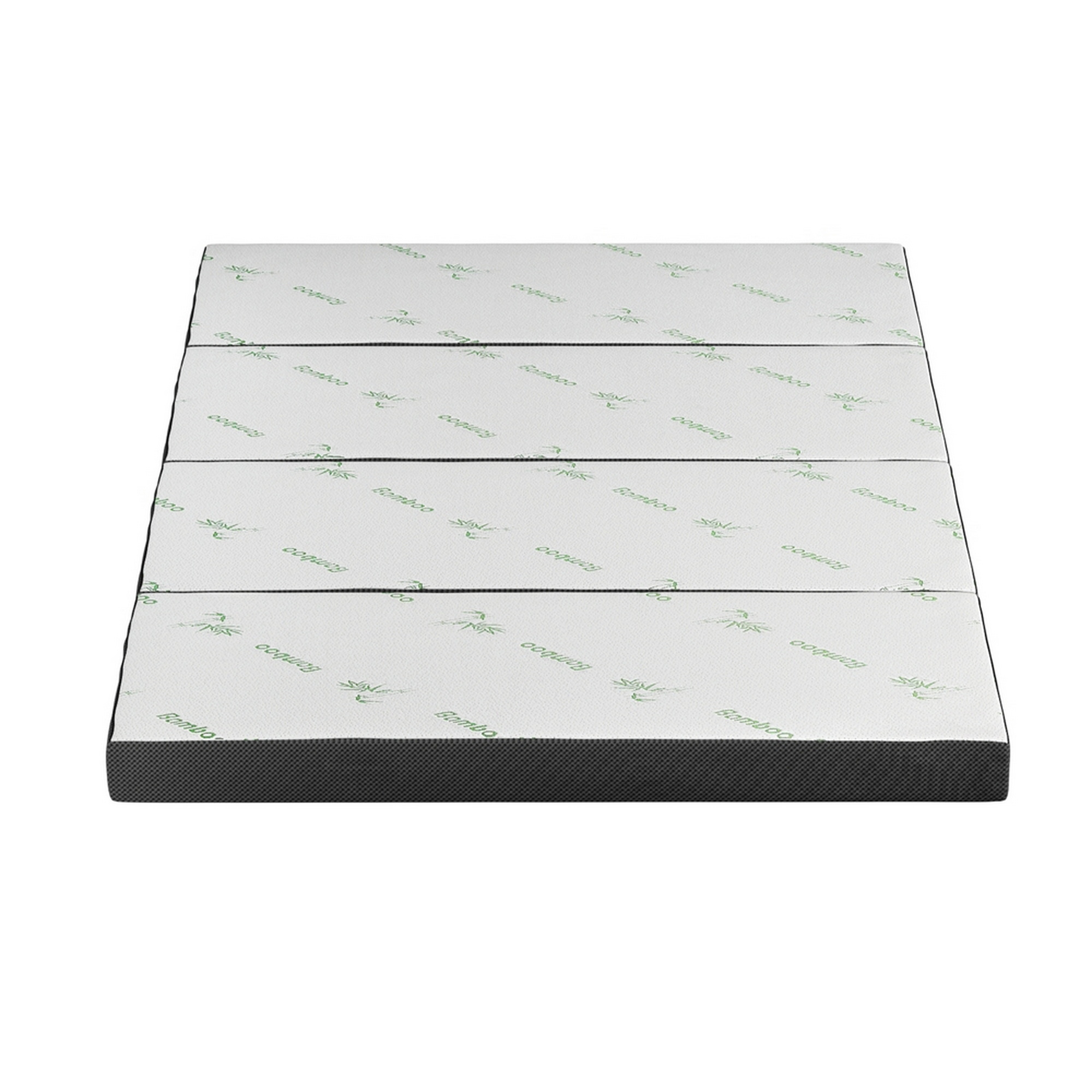 Giselle Foldable Mattress Folding Foam Mattresses Bamboo Double - Image 4