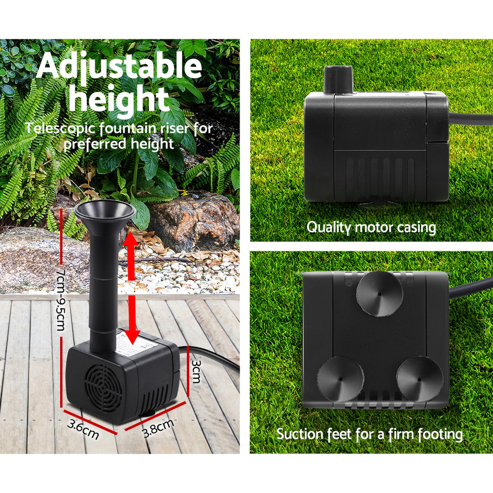 Gardeon Solar Pond Pump 4 FT - Image 7