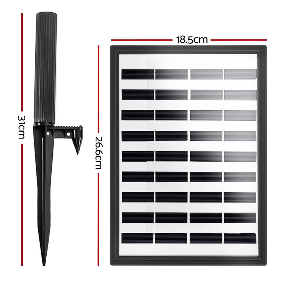 Gardeon Solar Pond Pump with Battery LED Lights 4 FT - Image 2