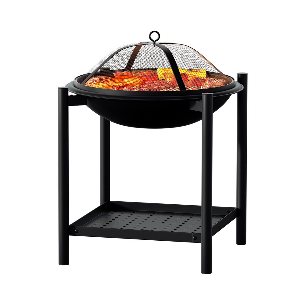 Grillz Fire Pit BBQ Grill 2-in-1 Outdoor - Image 1