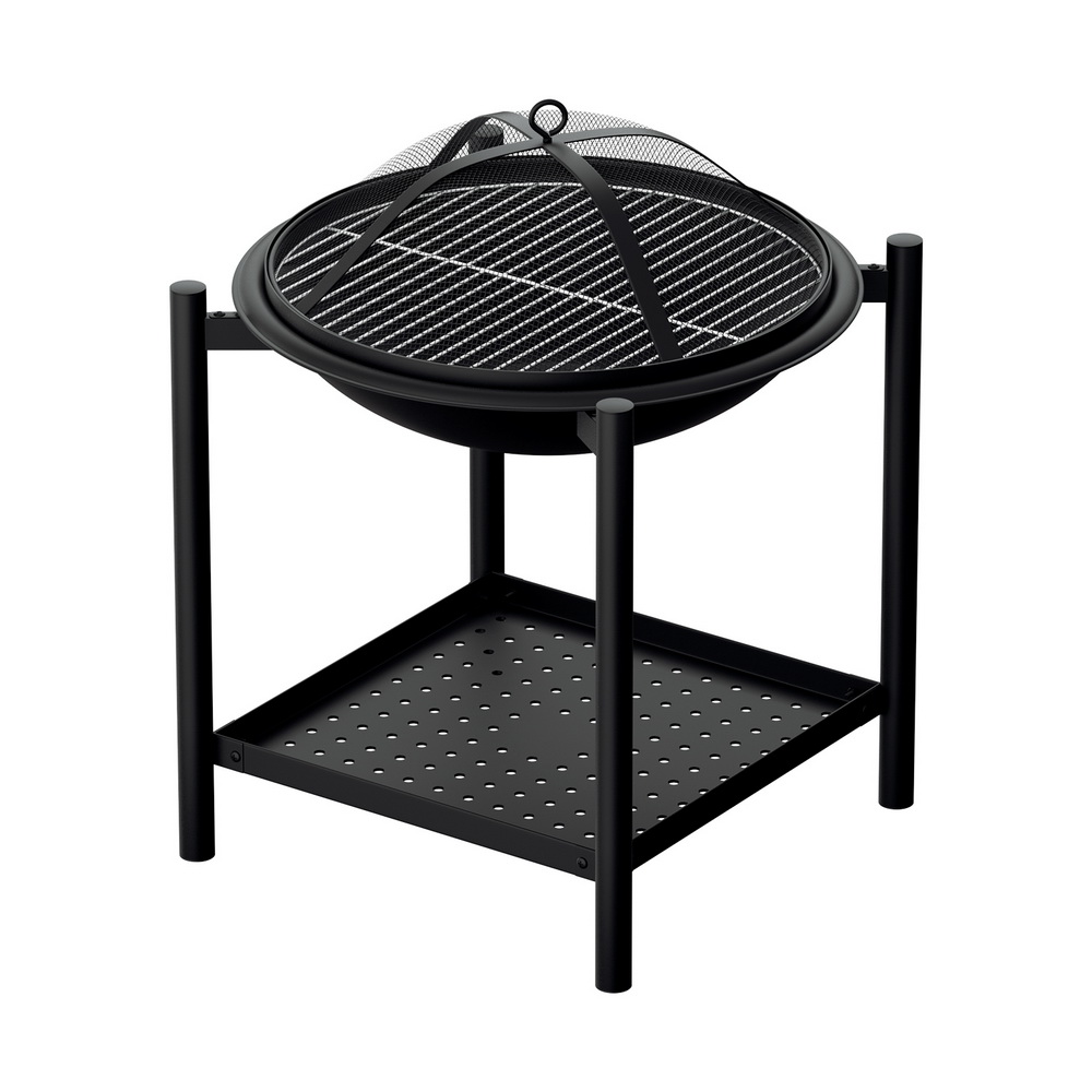 Grillz Fire Pit BBQ Grill 2-in-1 Outdoor - Image 3