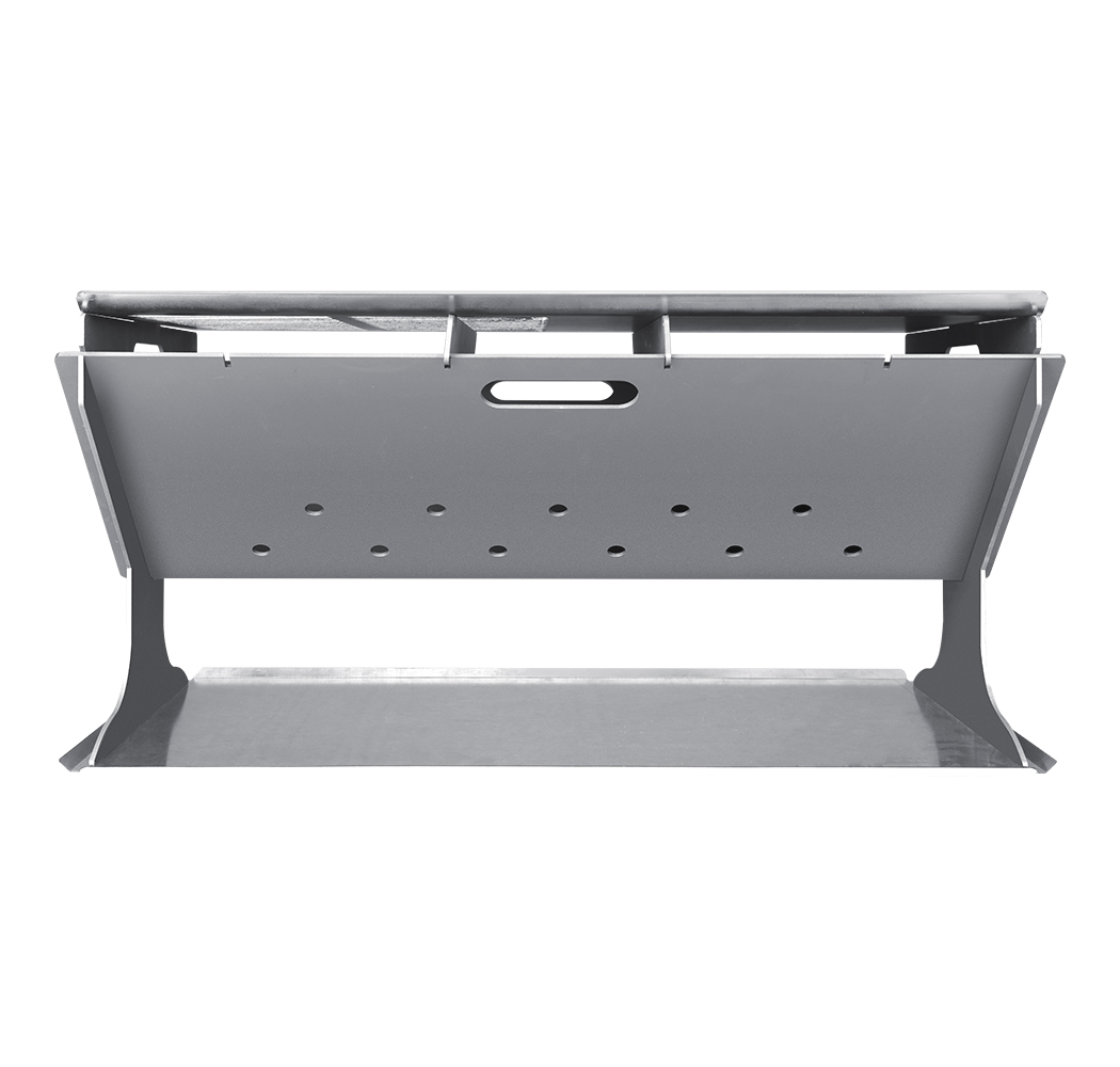 Grillz Fire Pit BBQ Grill Steel - Image 3