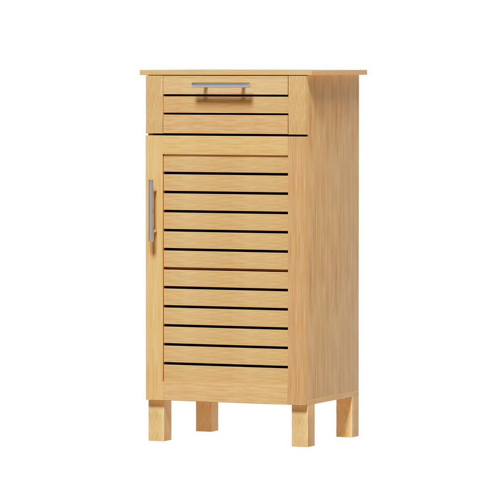 Artiss Bathroom Cabinet Storage 90cm wooden JILL - Image 3