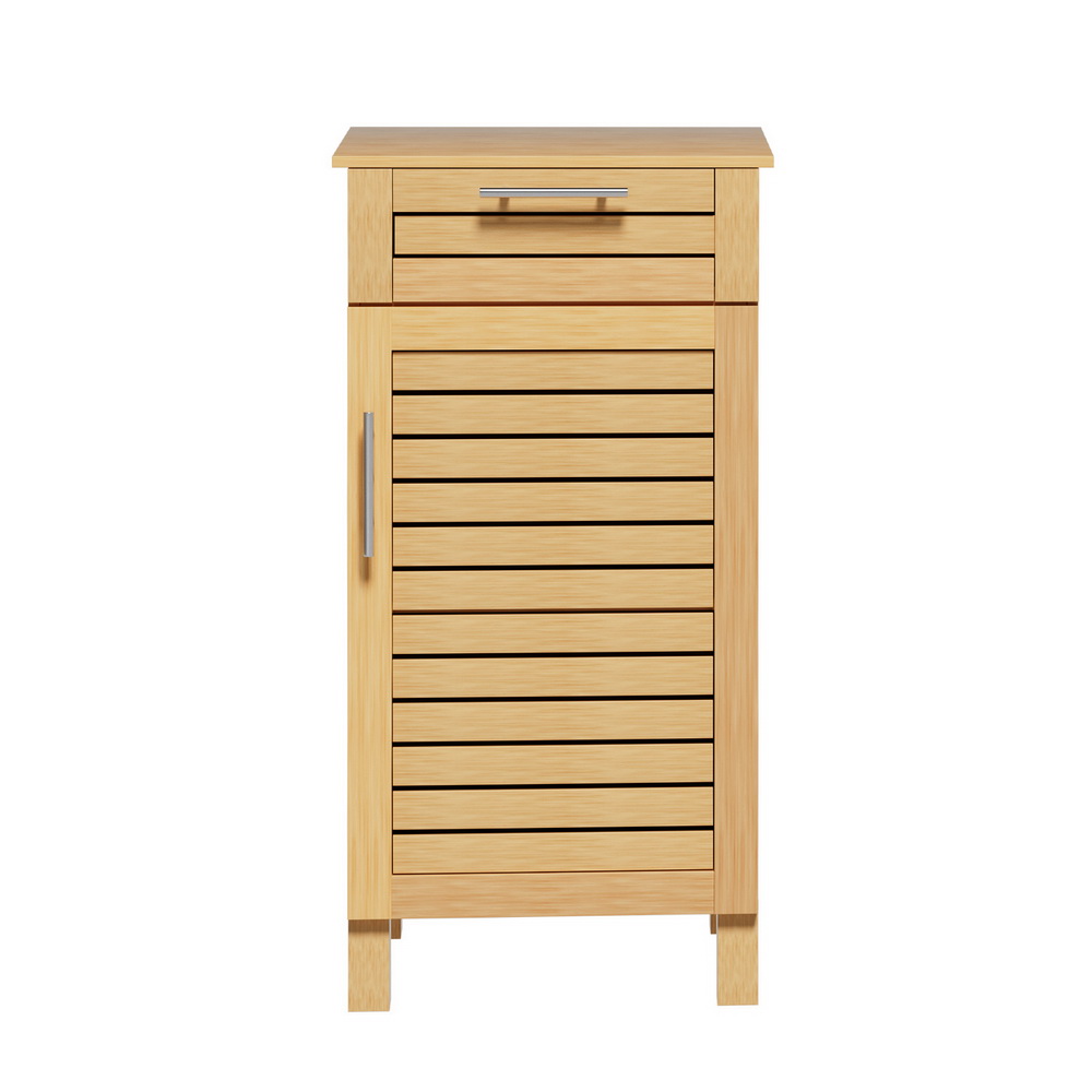 Artiss Bathroom Cabinet Storage 90cm wooden JILL - Image 5