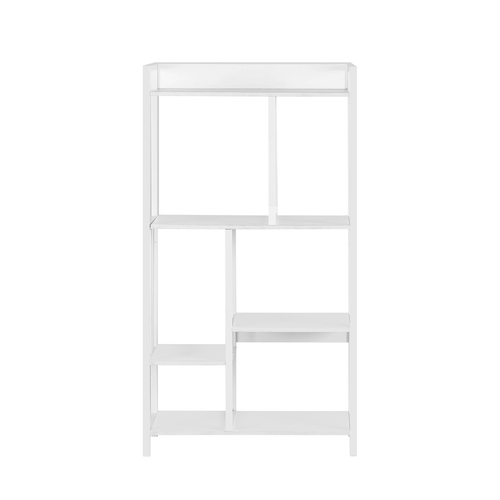Artiss Bookshelf Display Shelves 5 Tiers 120cm White - Image 5