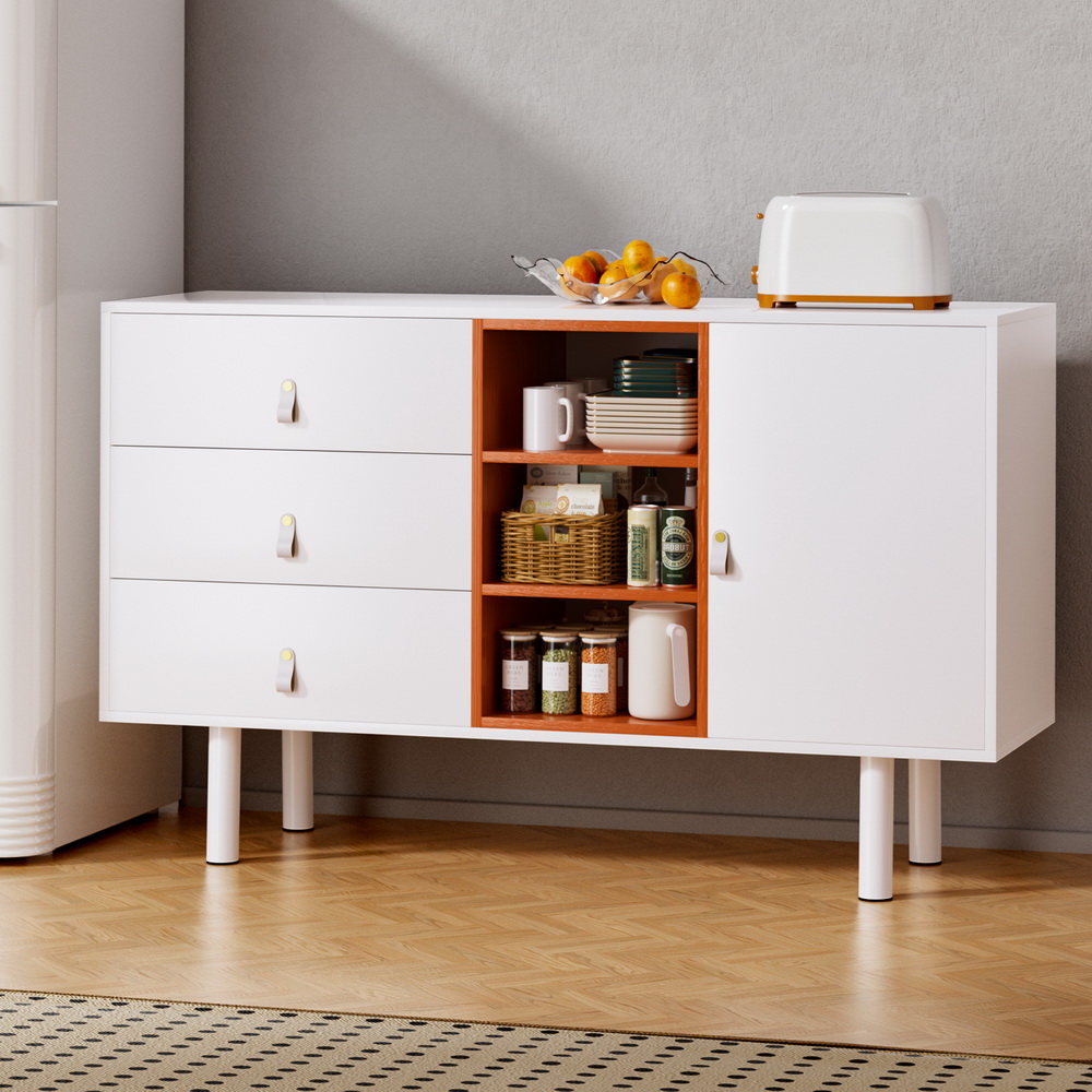 Artiss Buffet Sideboard Cupboard Cabinet Storage Table - Image 1