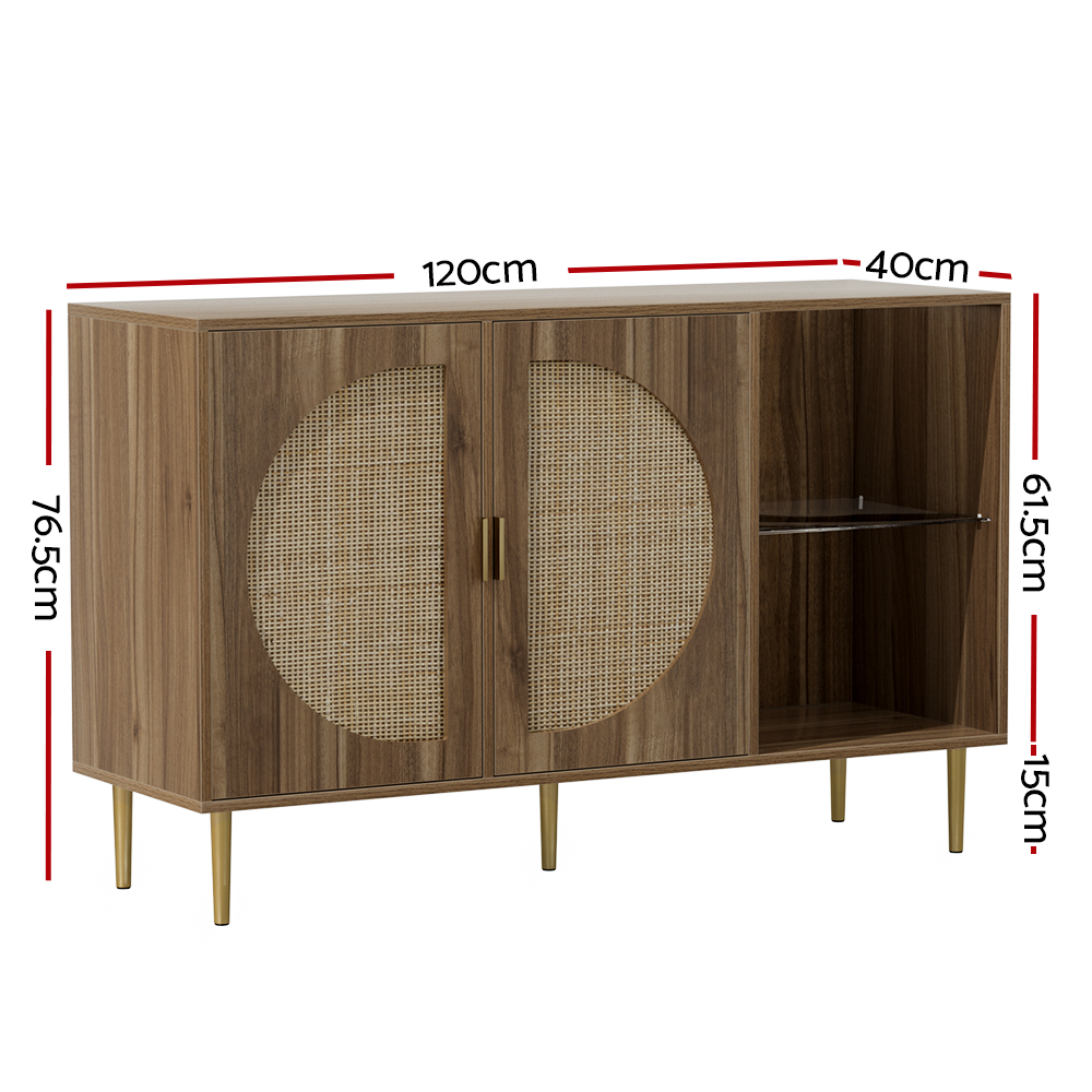 Artiss Buffet Sideboard 2 Doors - ANYA - Image 4