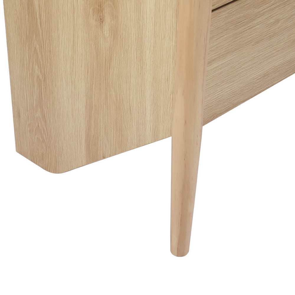 Artiss 4 Chest of Drawers Tallboy - INEZ Pine - Image 6