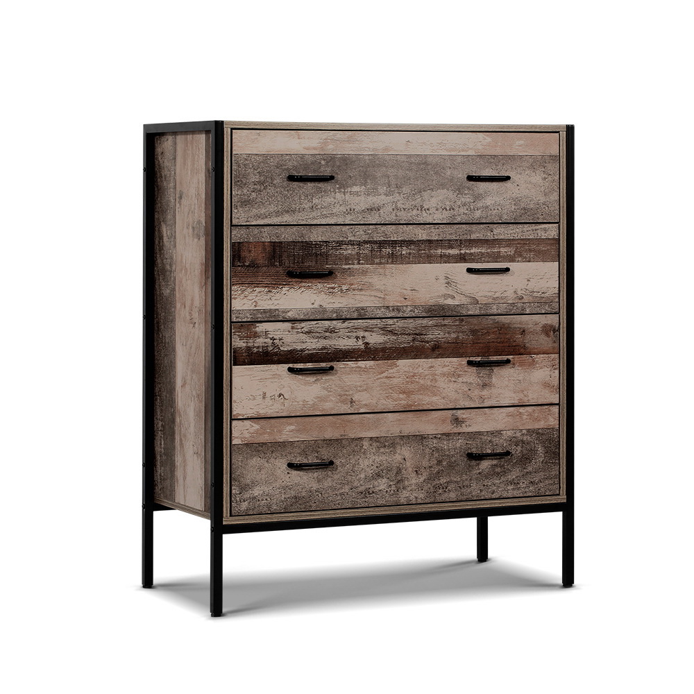 Artiss 4 Chest of Drawers - BARNLY - Image 3