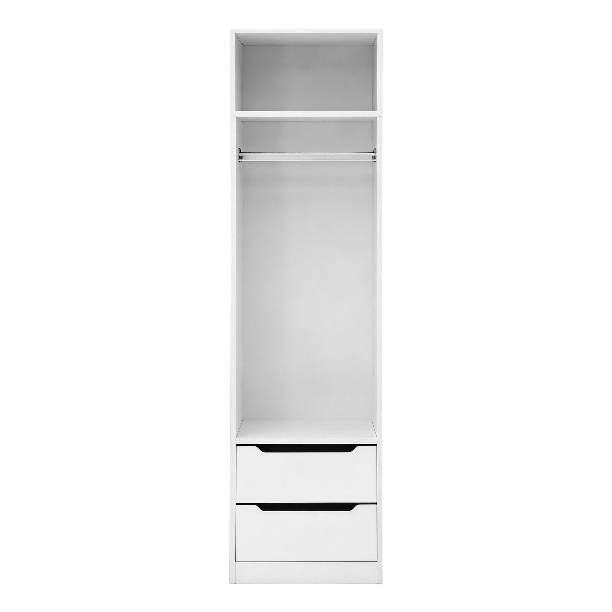 Artiss Wardrobe Clothes Closet Storage Organizer White - Image 4