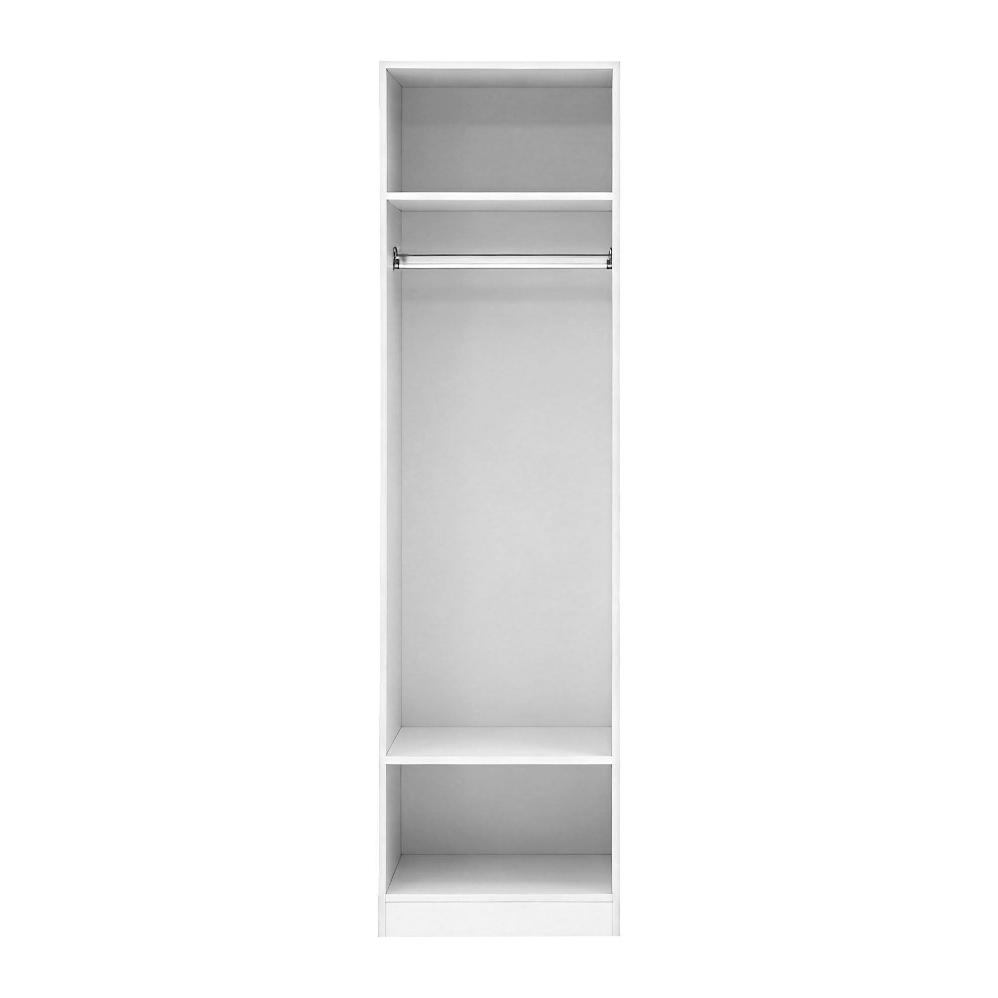 Artiss Wardrobe Clothes Closet Storage Organizer Shelf White - Image 4