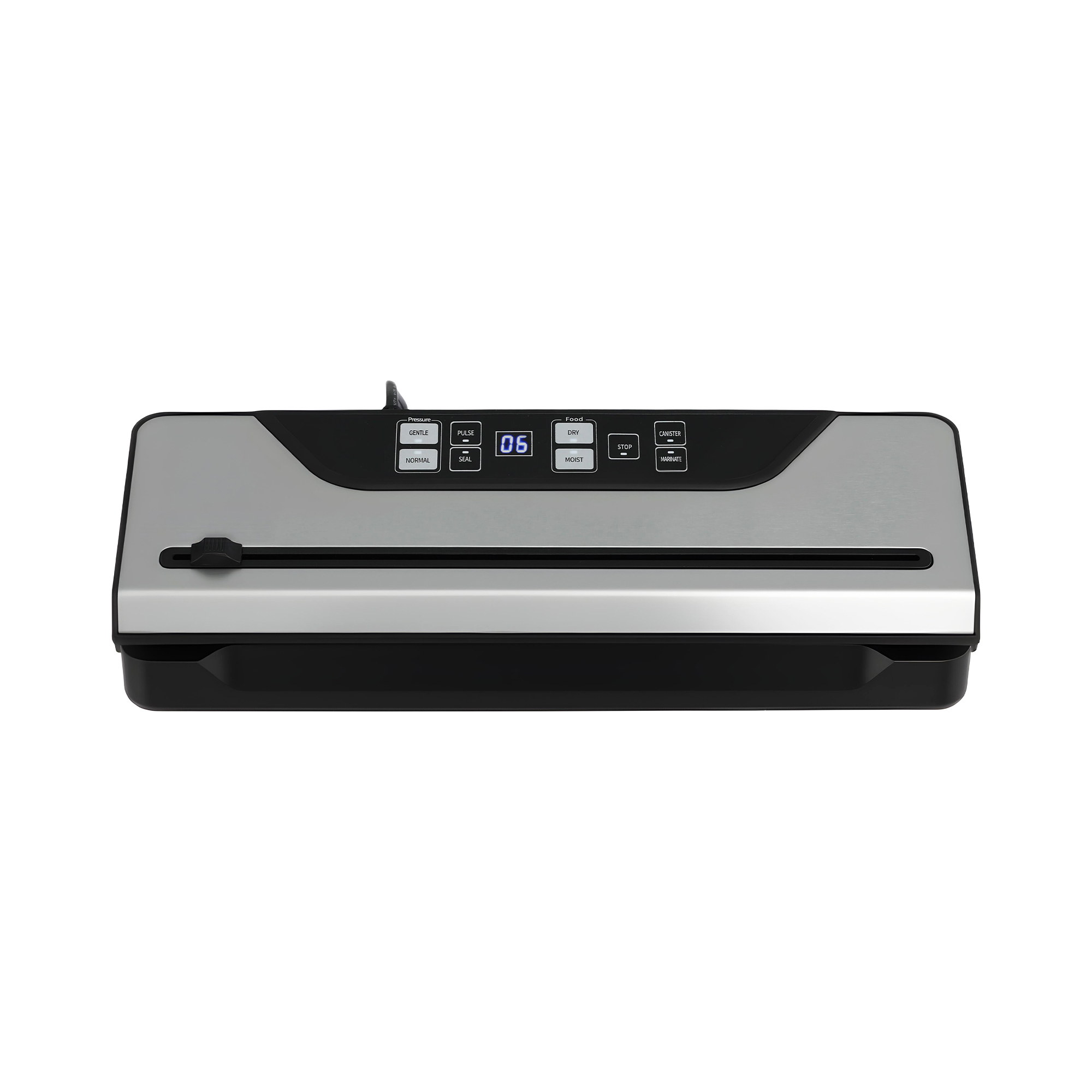 Devanti Food Vacuum Sealer Machine Auto Seal Slide Cutter 9 Modes Marinate Black - Image 3