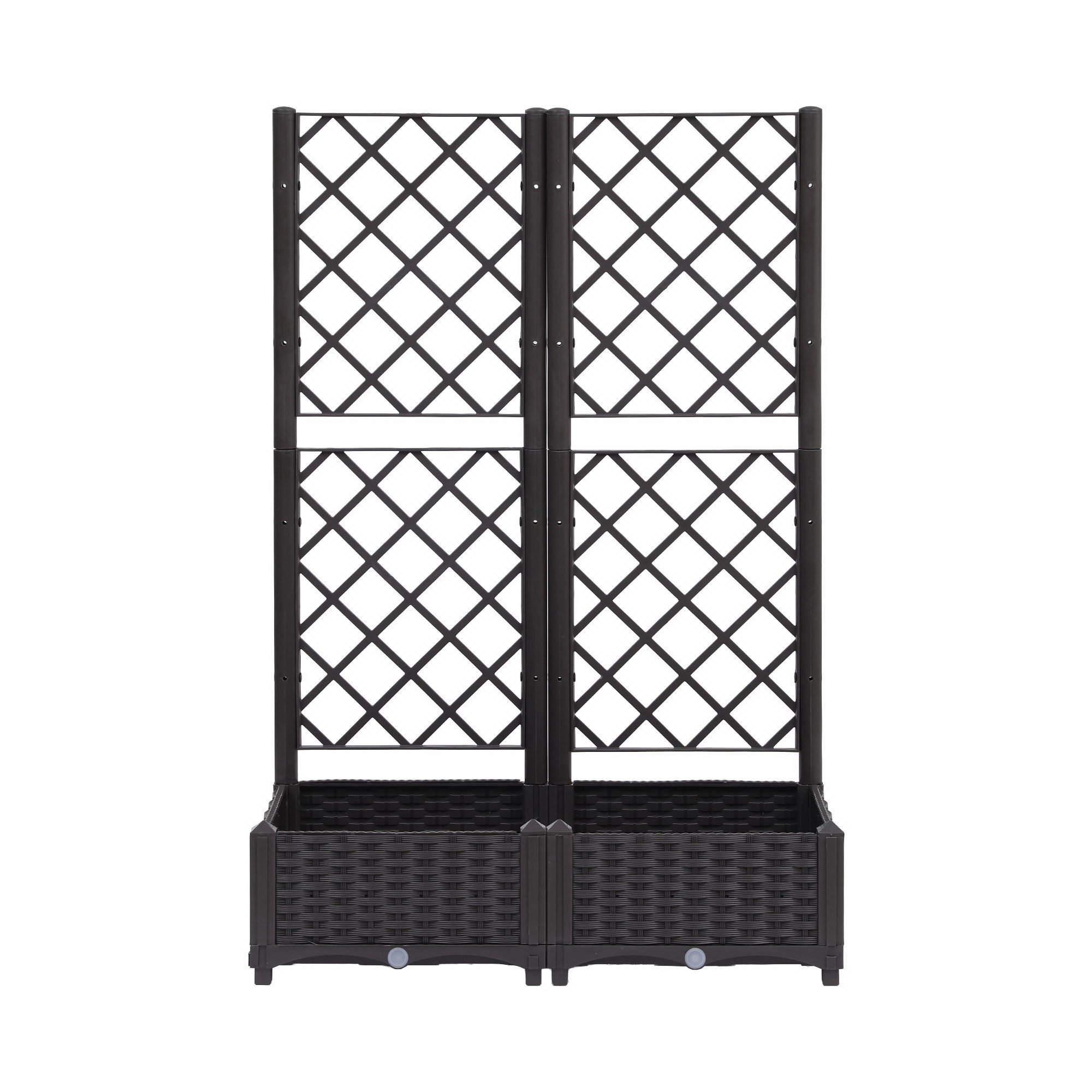 Green Fingers Raised Garden Bed Vertical Planter Self Watering Large Elevated Veggie Box 80x40x122cm - Image 3