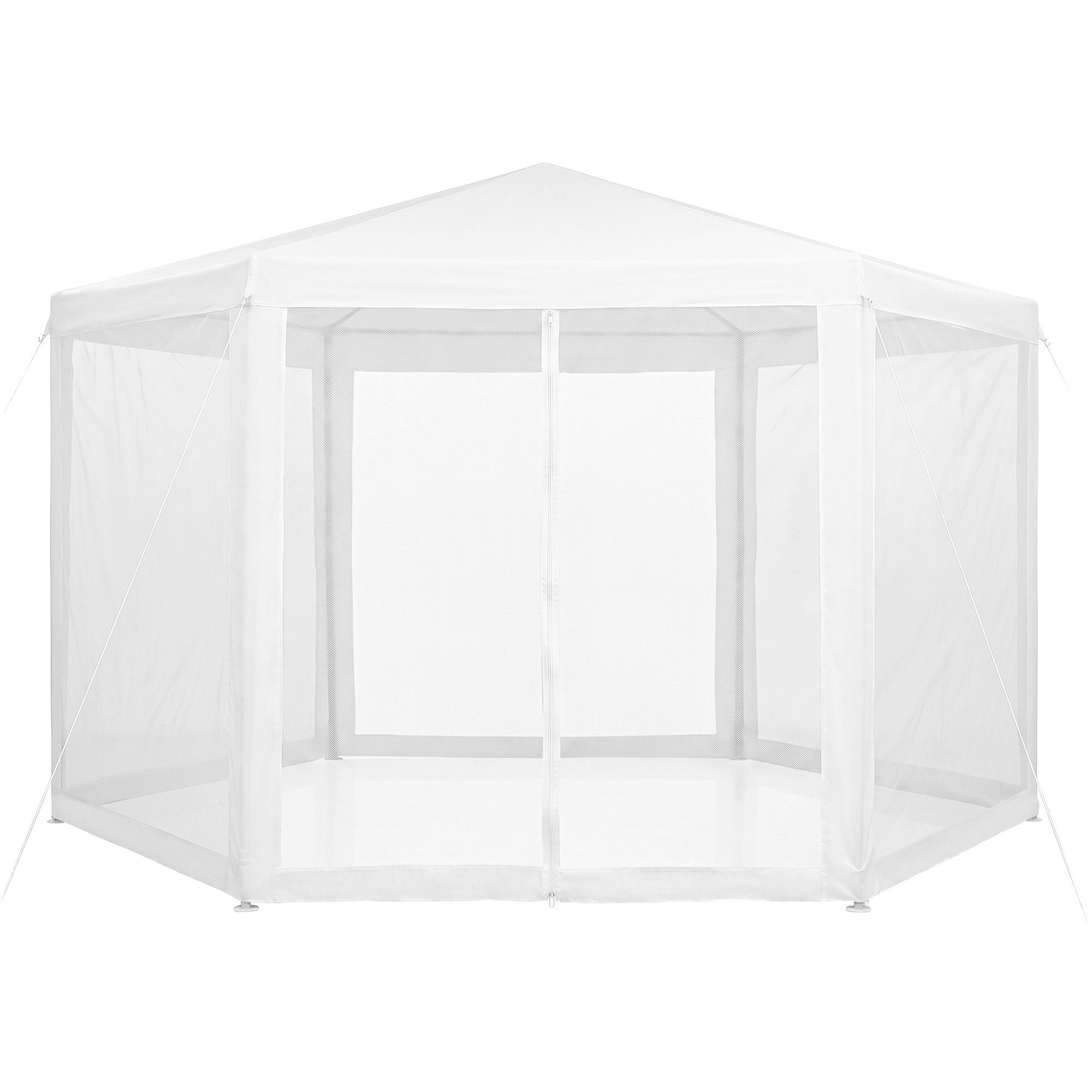 Instahut Gazebo?2x2m Marquee Wedding Party Tent Outdoor Camping Mesh Wall Canopy Shade Gazebos Navy - Image 3