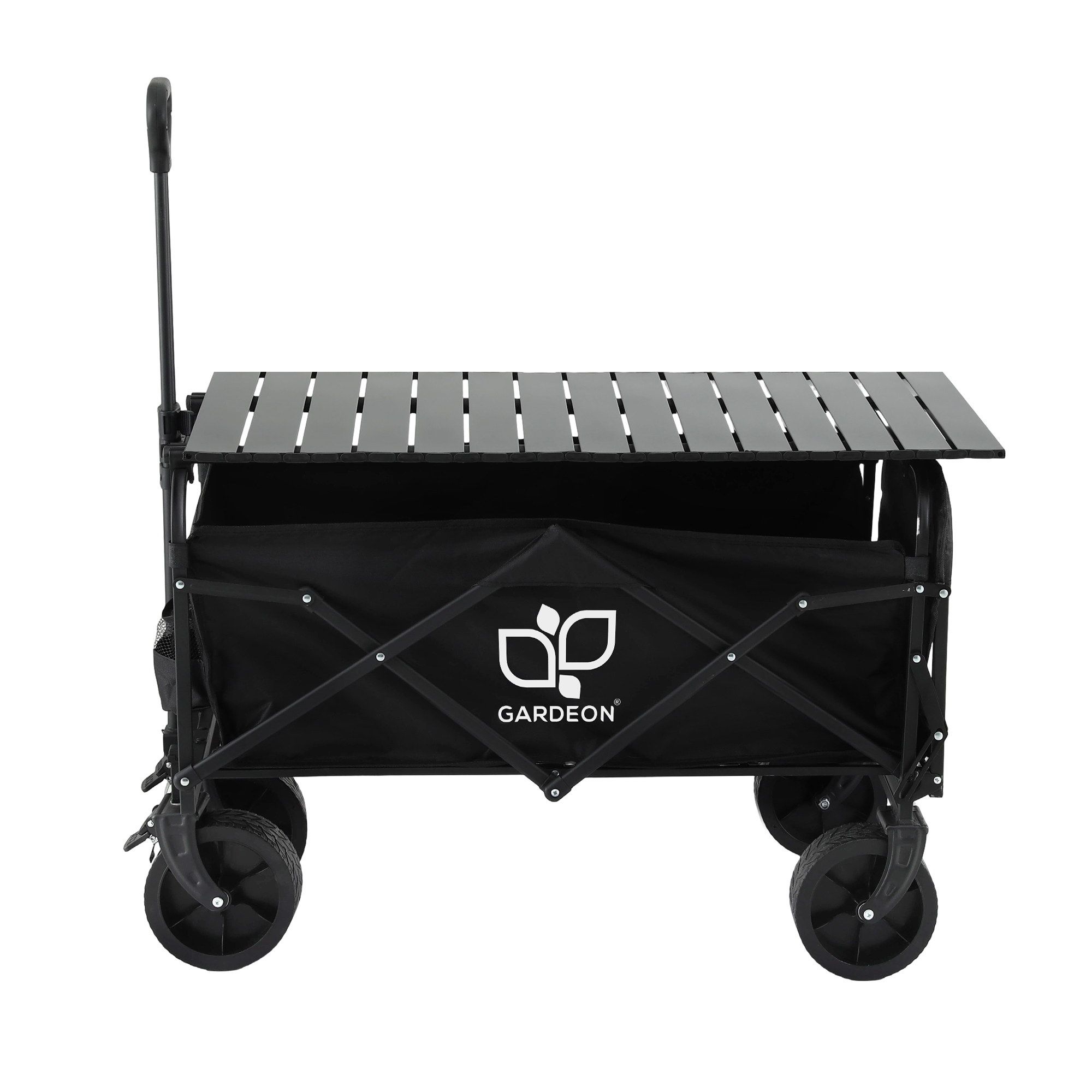 Gardeon Folding Camping Wagon Heavy Duty Utility Cart with Tailgate Table 150L - Image 3