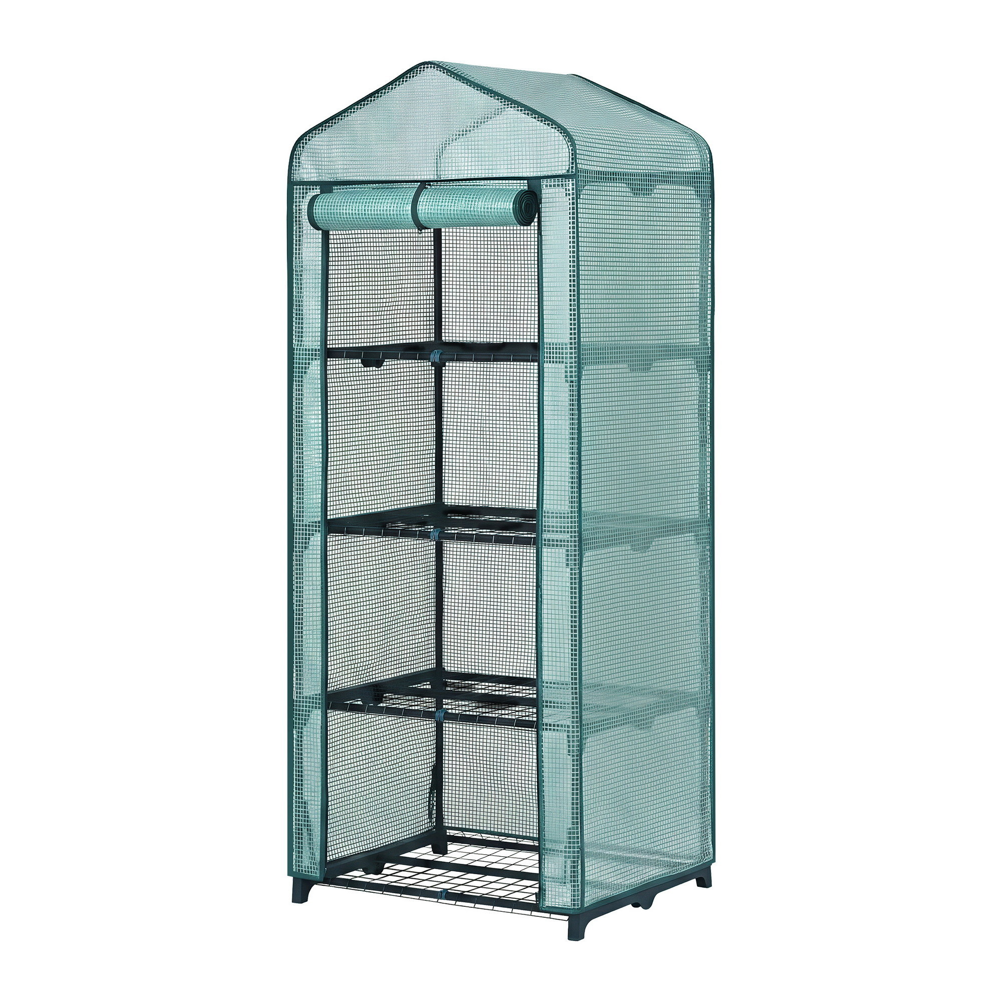 Green Fingers Greenhouse 4 Tiers Mini Green House Garden Bed 1.6x0.7x0.5M - Image 2