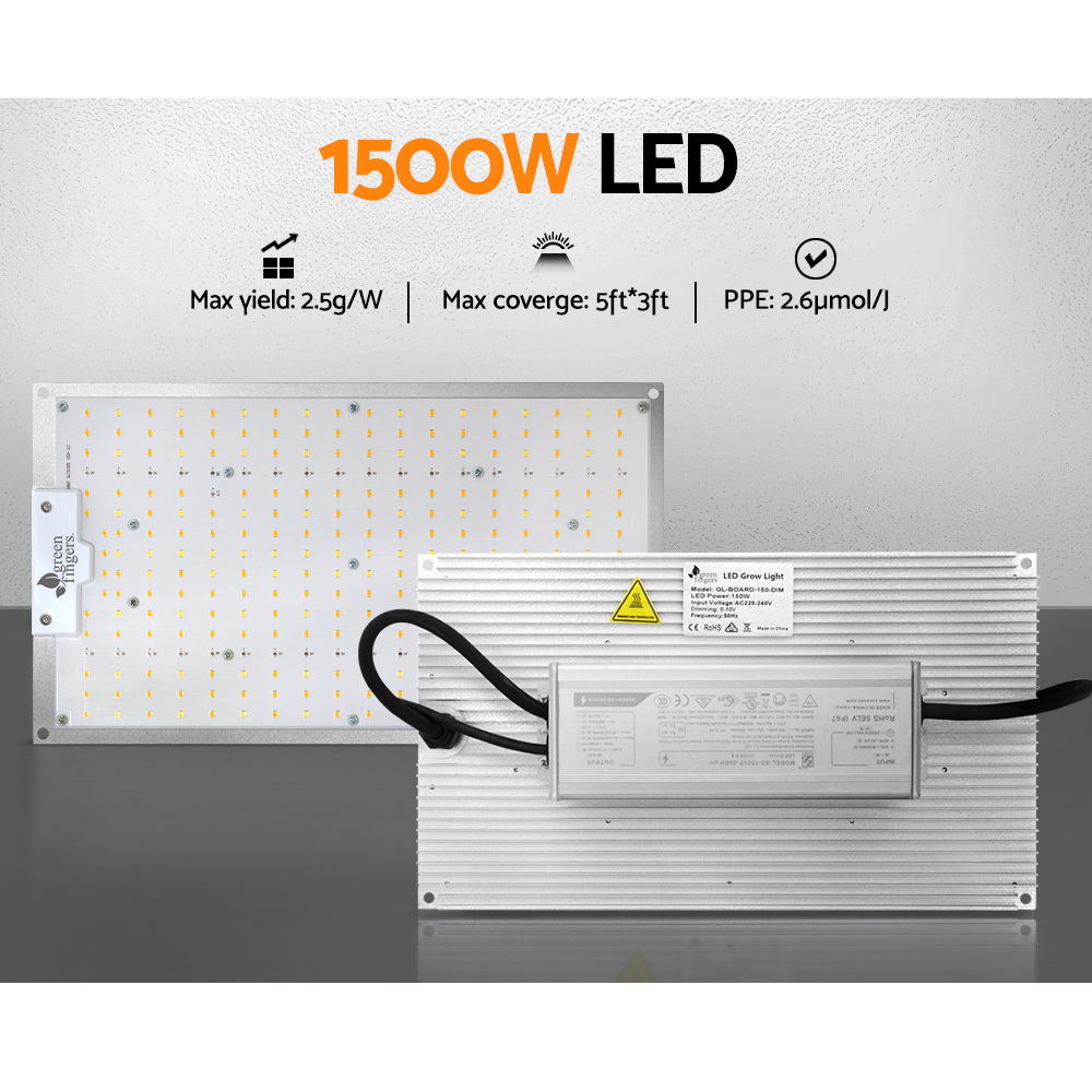 Greenfingers Max 150W Grow Light LED Full Spectrum Indoor Plant All Stage Growth - Image 6
