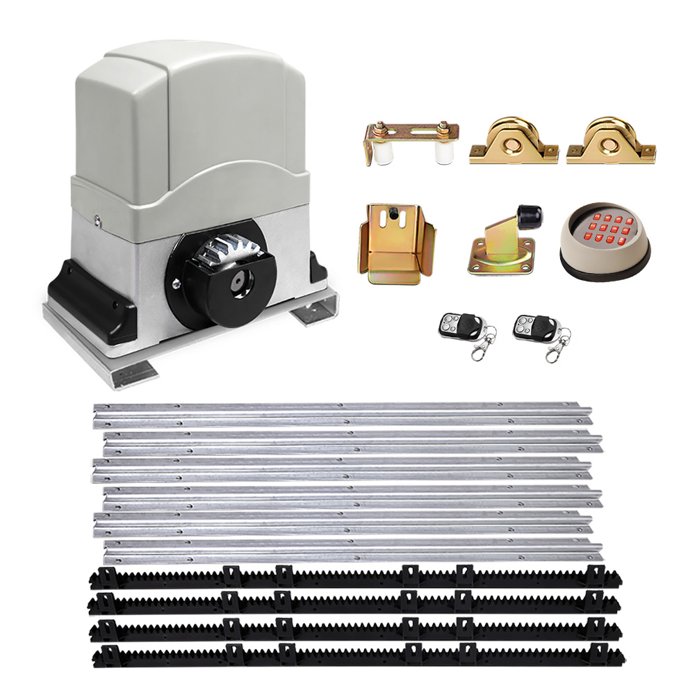 LockMaster Electric Sliding Gate Opener 1200KG Keypad 4M - Image 8
